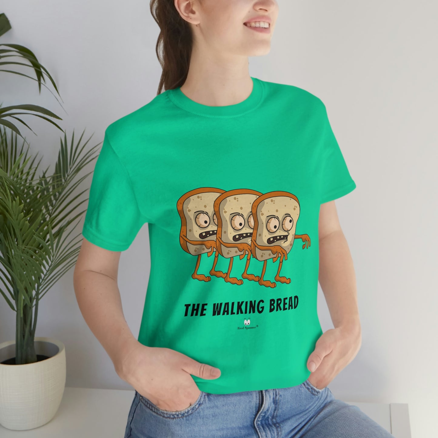 The Walking Bread- Unisex Jersey Short Sleeve Tee
