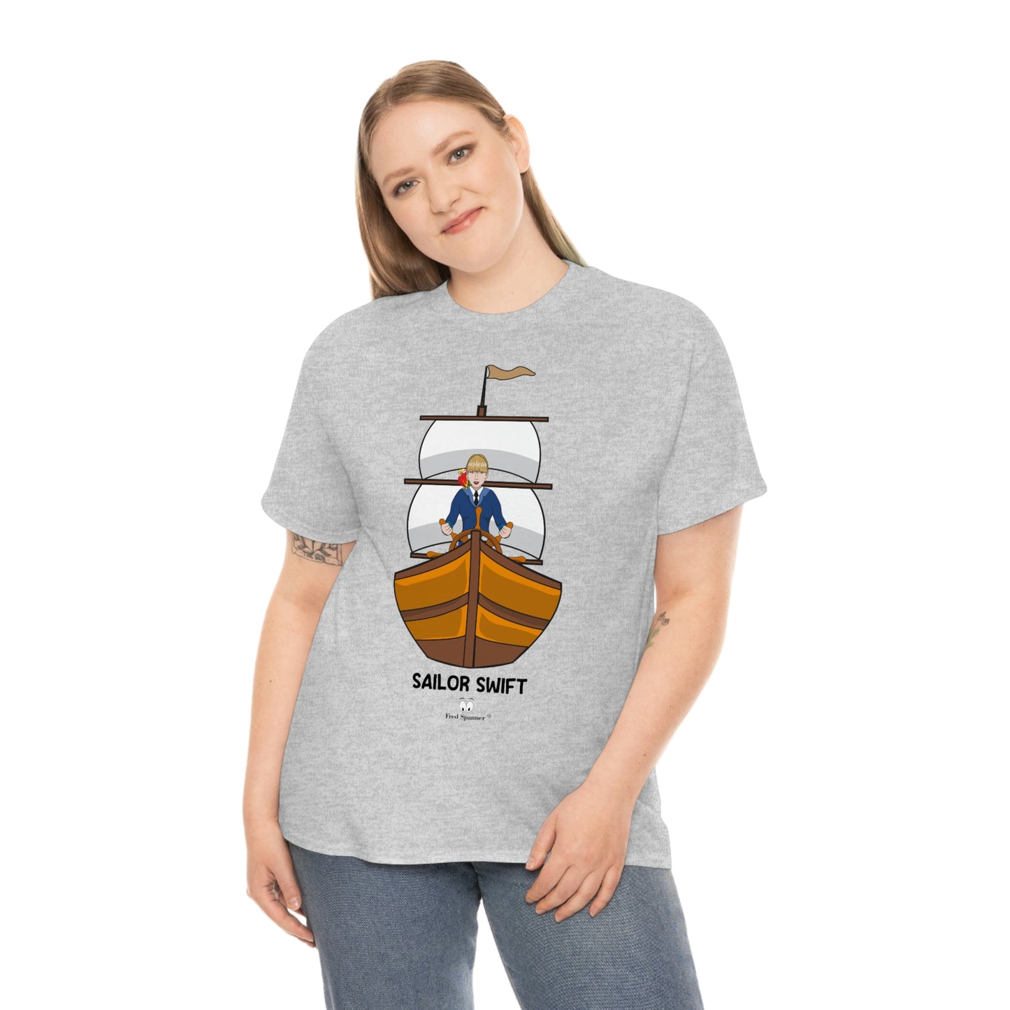 Sailor Swift Unisex Heavy Cotton Tee