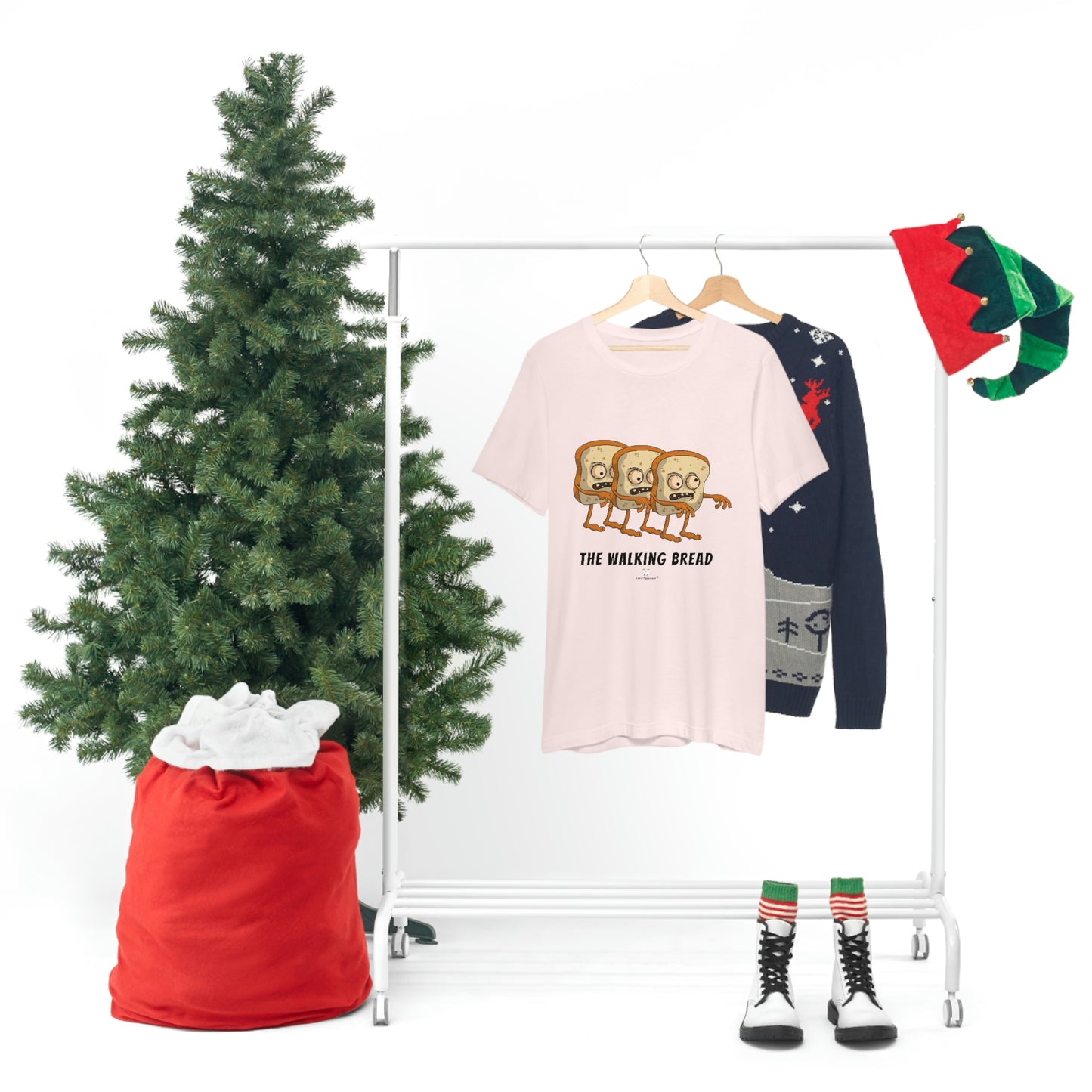 The Walking Bread- Unisex Jersey Short Sleeve Tee