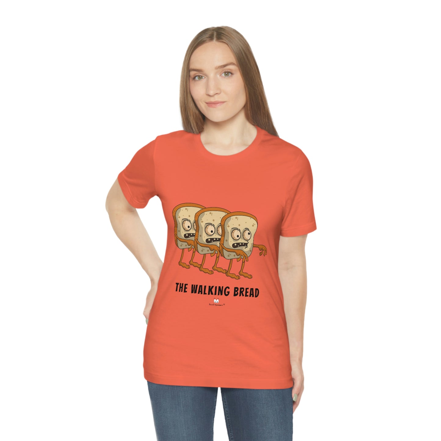 The Walking Bread- Unisex Jersey Short Sleeve Tee