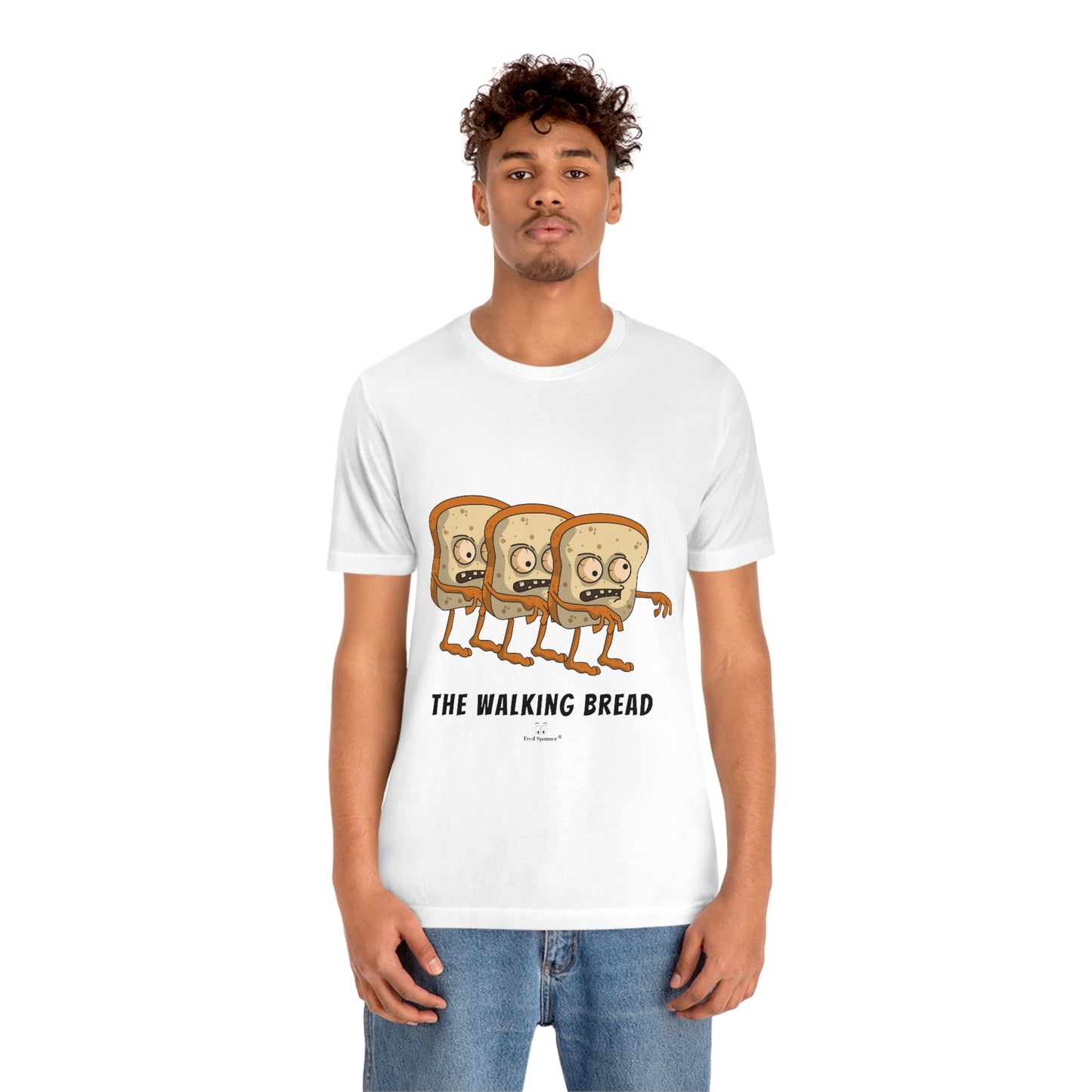 The Walking Bread- Unisex Jersey Short Sleeve Tee