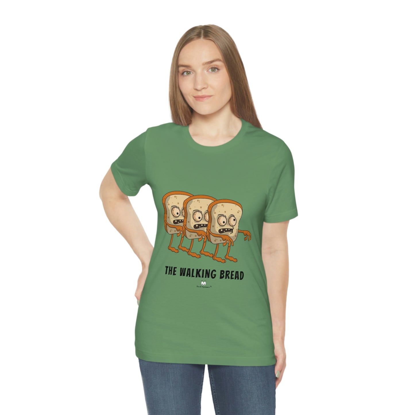 The Walking Bread- Unisex Jersey Short Sleeve Tee
