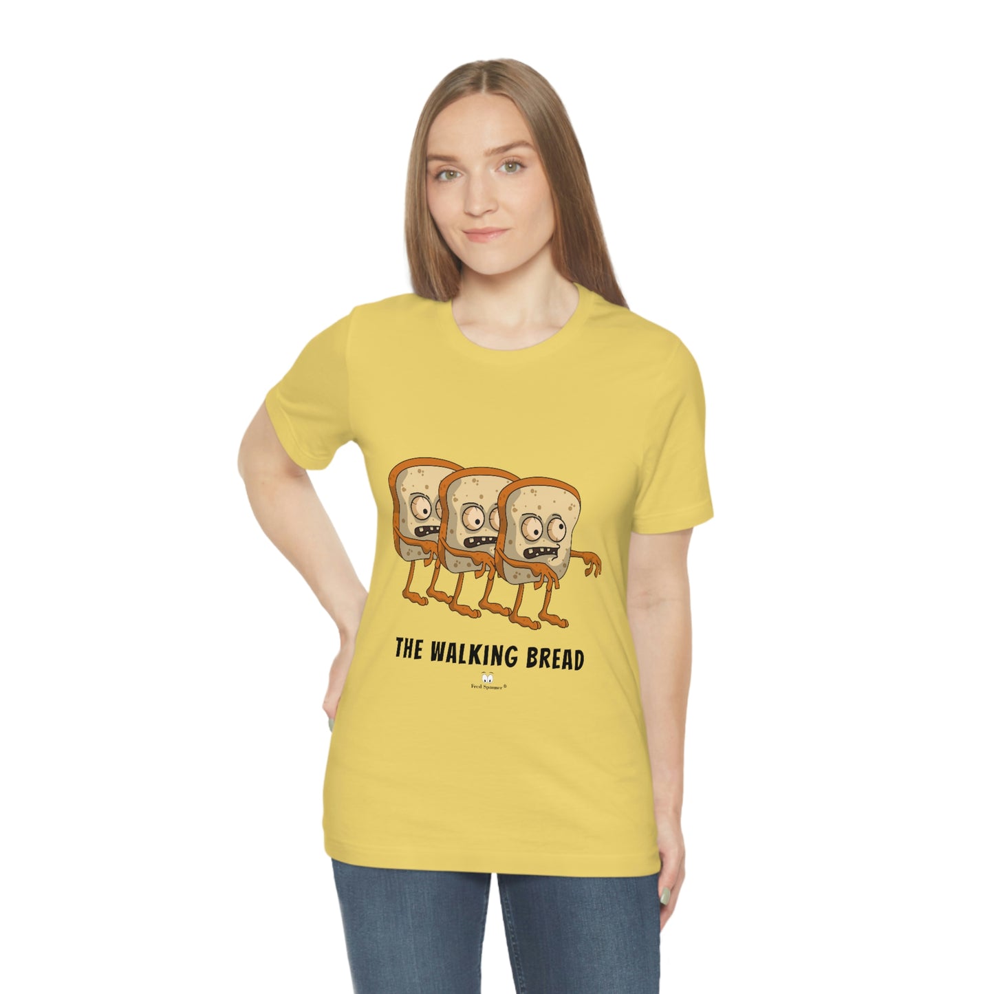 The Walking Bread- Unisex Jersey Short Sleeve Tee