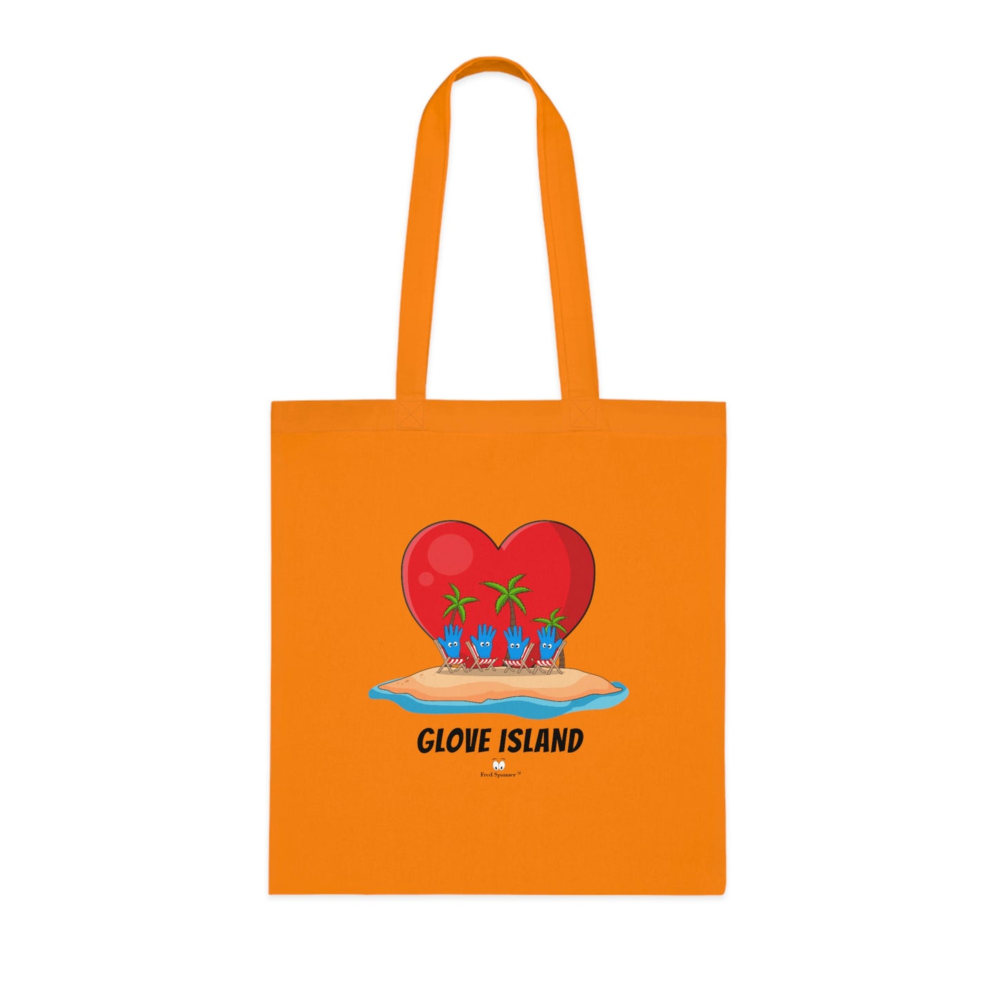 Glove Island- Cotton Tote Bag
