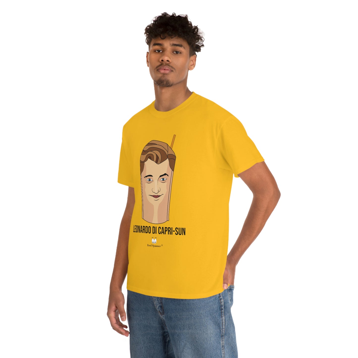Leonardo Di Capri-Sun Unisex Heavy Cotton Tee