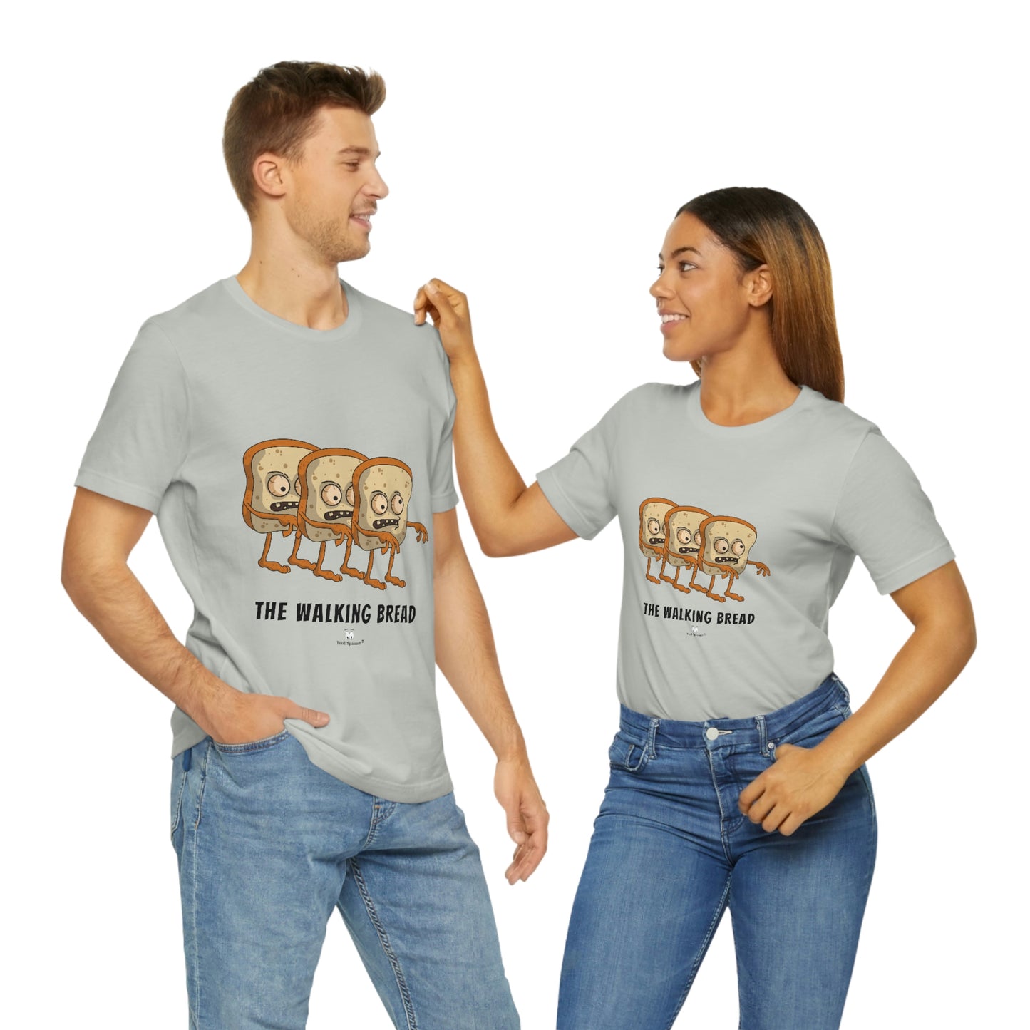 The Walking Bread- Unisex Jersey Short Sleeve Tee