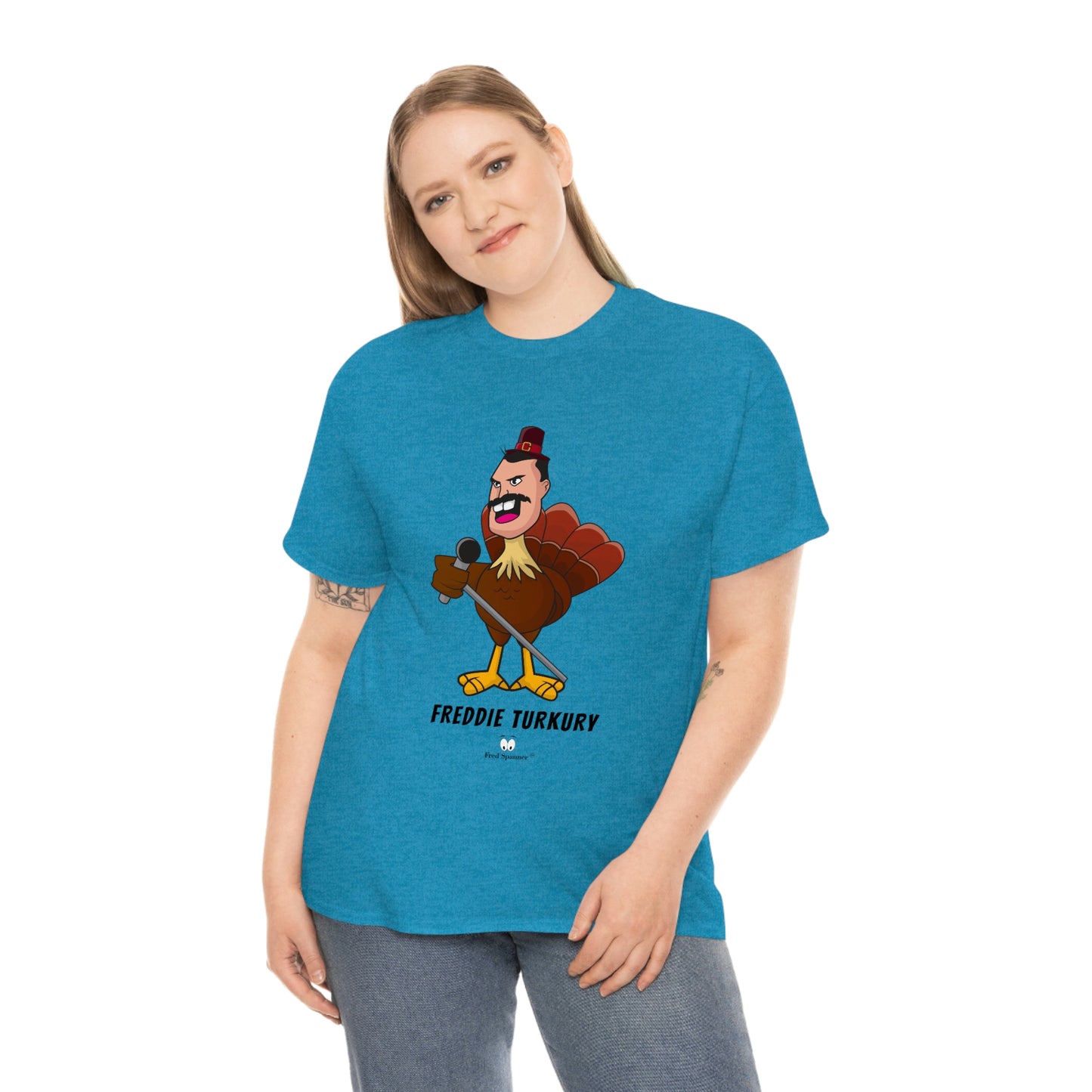 Freddie Turkury Unisex Heavy Cotton Tee