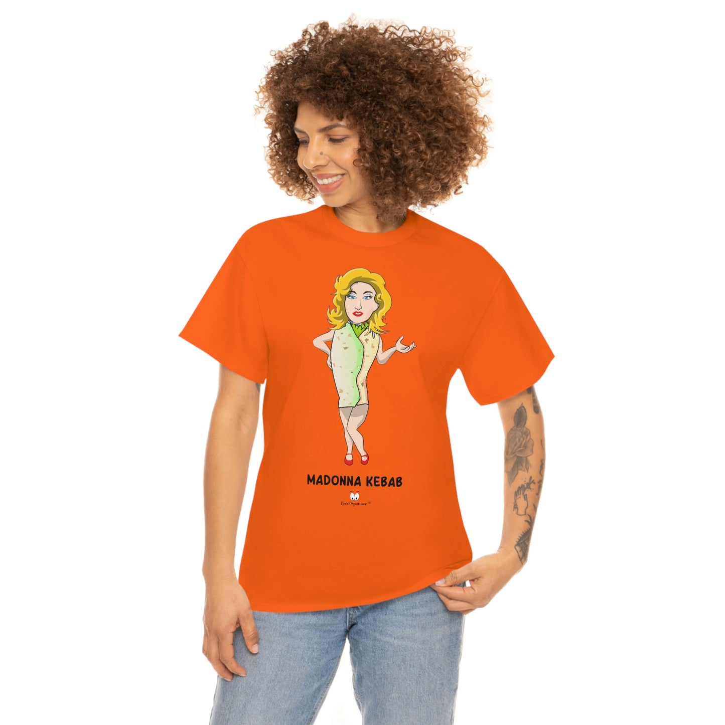 Madonna Kebab Unisex Heavy Cotton Tee