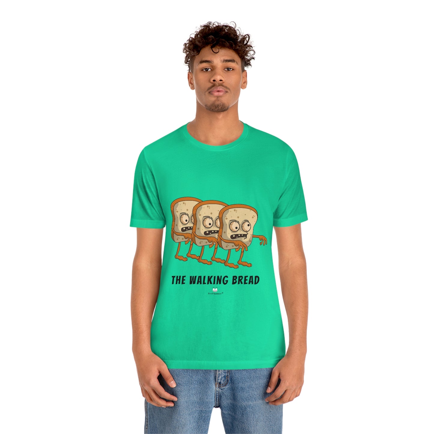 The Walking Bread- Unisex Jersey Short Sleeve Tee