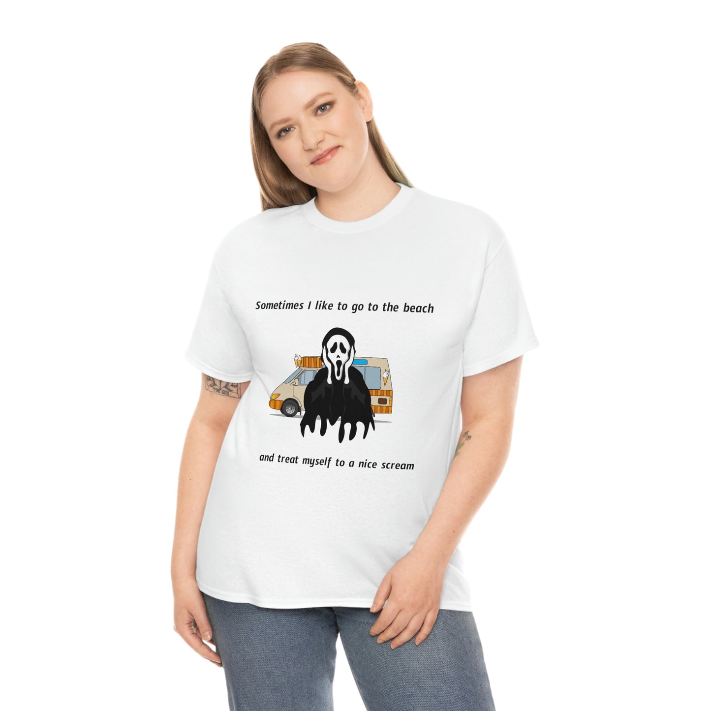 Nice Scream- Unisex Heavy Cotton Tee
