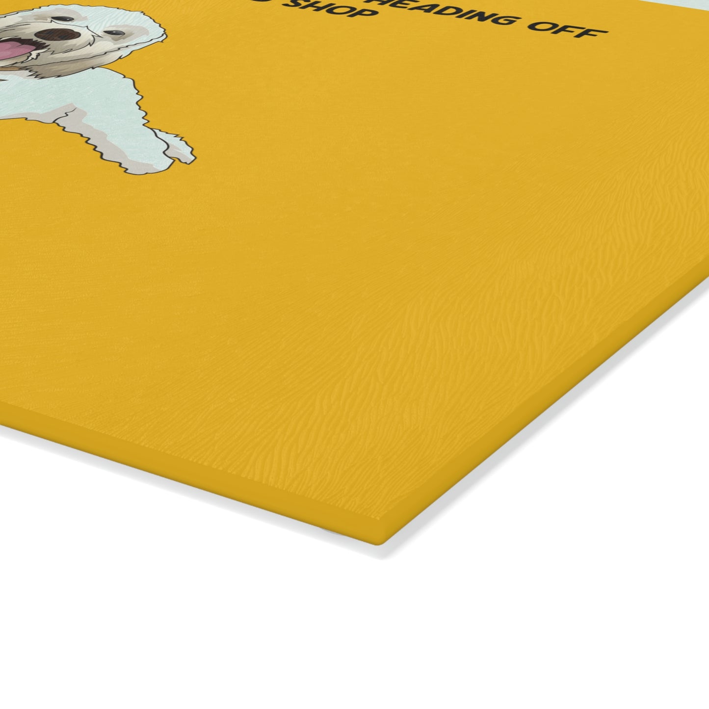 Doggy Shop- Glass Cutting Board