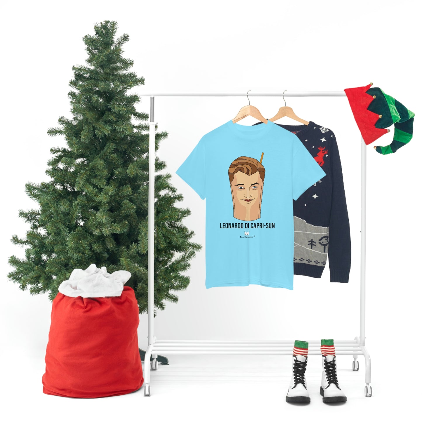 Leonardo Di Capri-Sun Unisex Heavy Cotton Tee