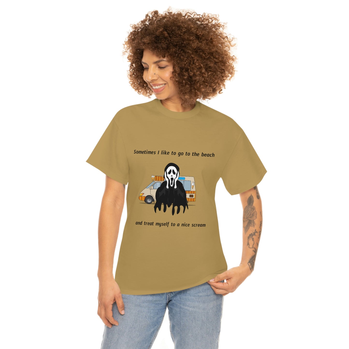 Nice Scream- Unisex Heavy Cotton Tee