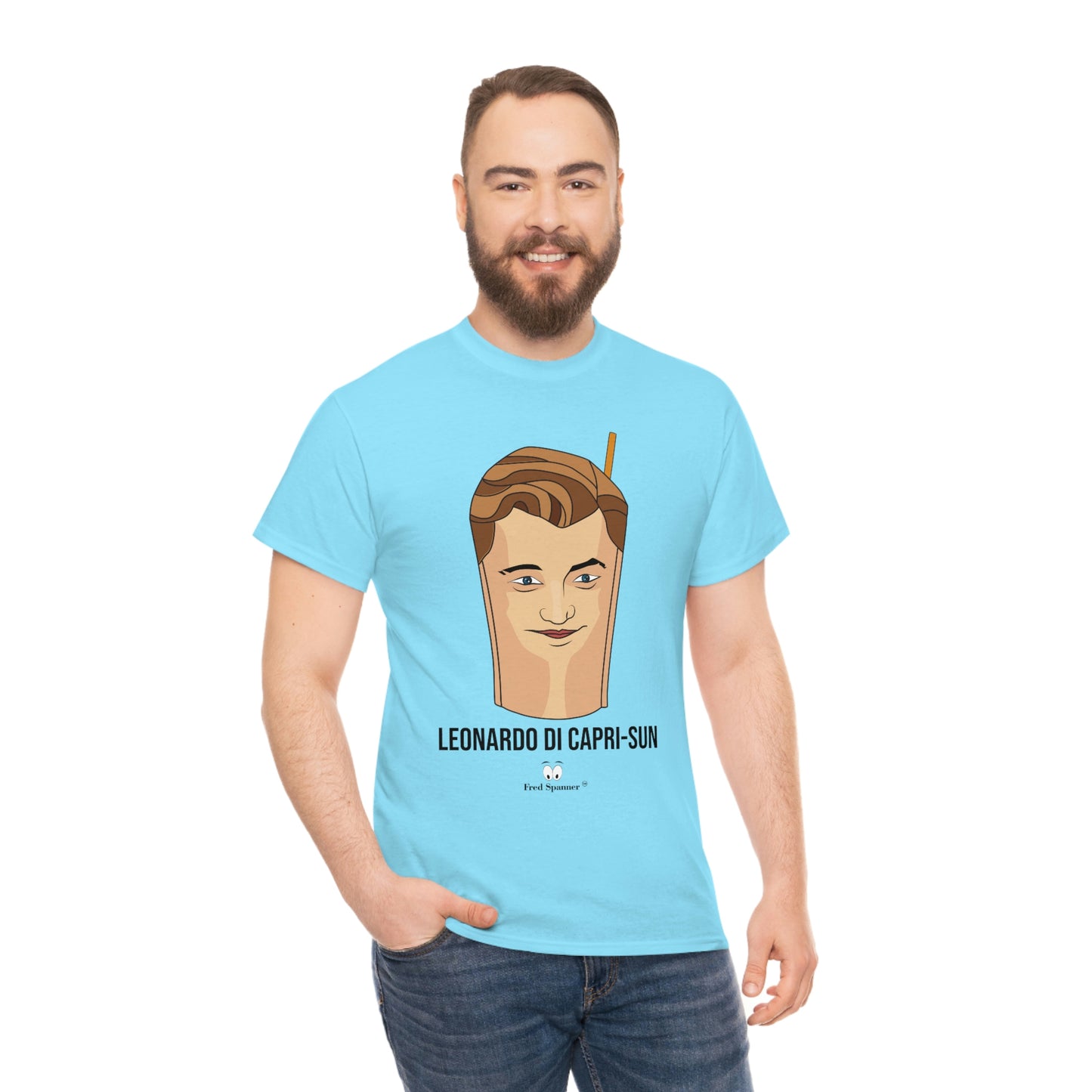 Leonardo Di Capri-Sun Unisex Heavy Cotton Tee