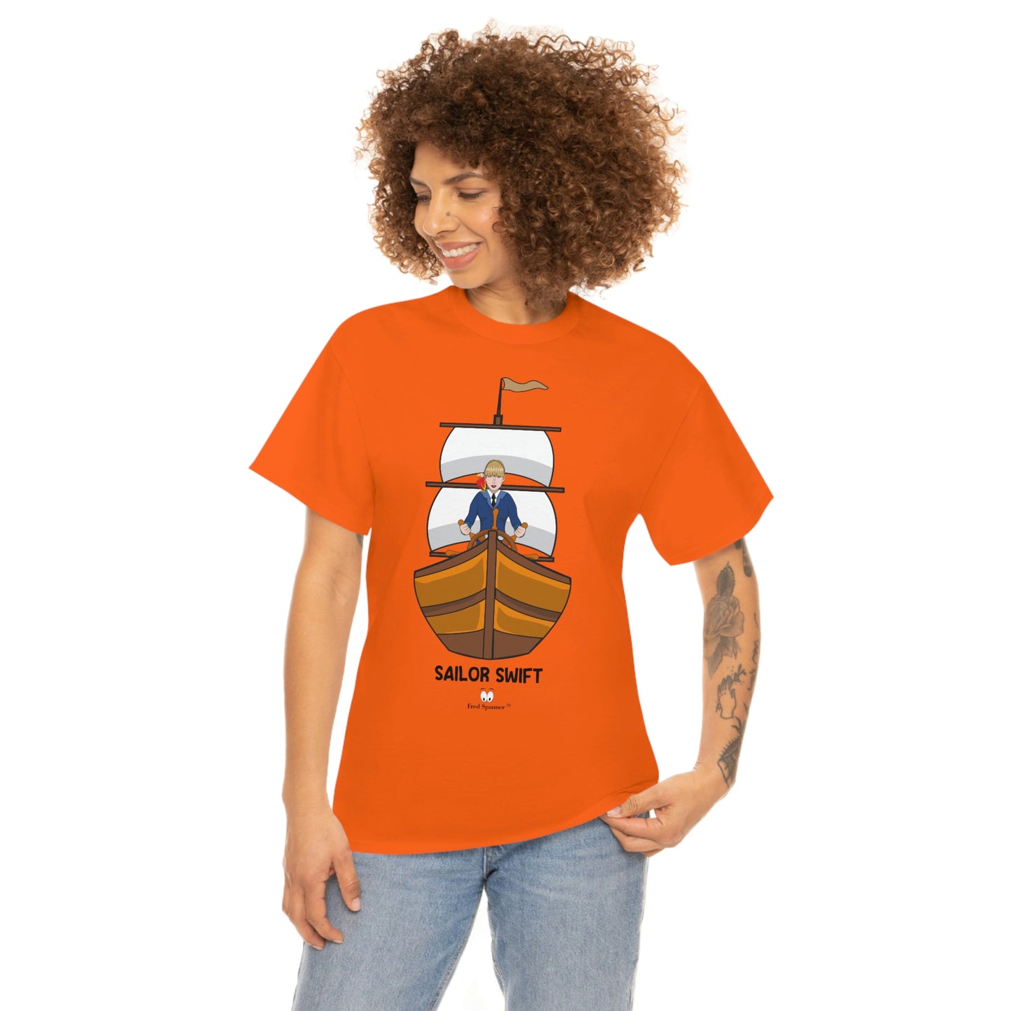 Sailor Swift Unisex Heavy Cotton Tee