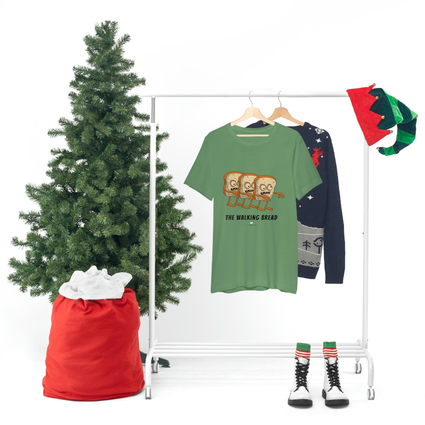 The Walking Bread- Unisex Jersey Short Sleeve Tee
