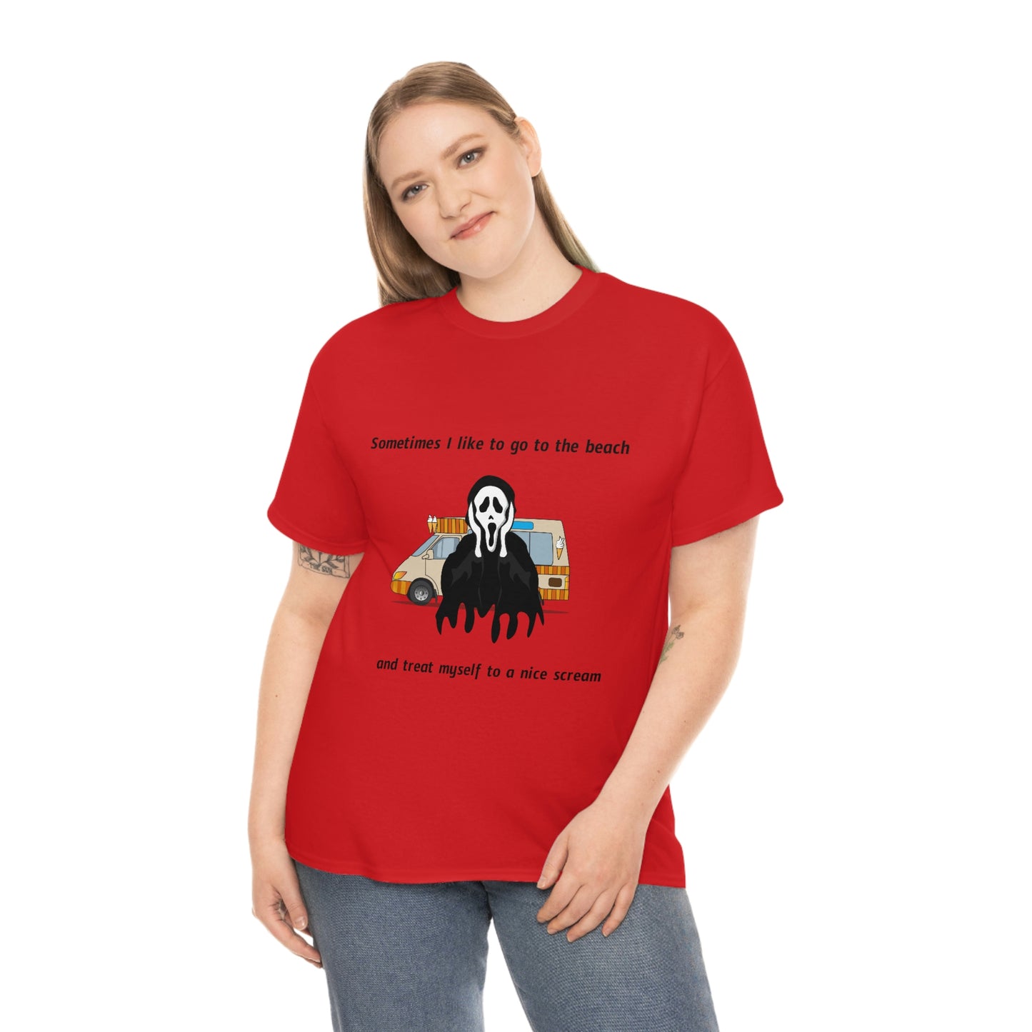 Nice Scream- Unisex Heavy Cotton Tee