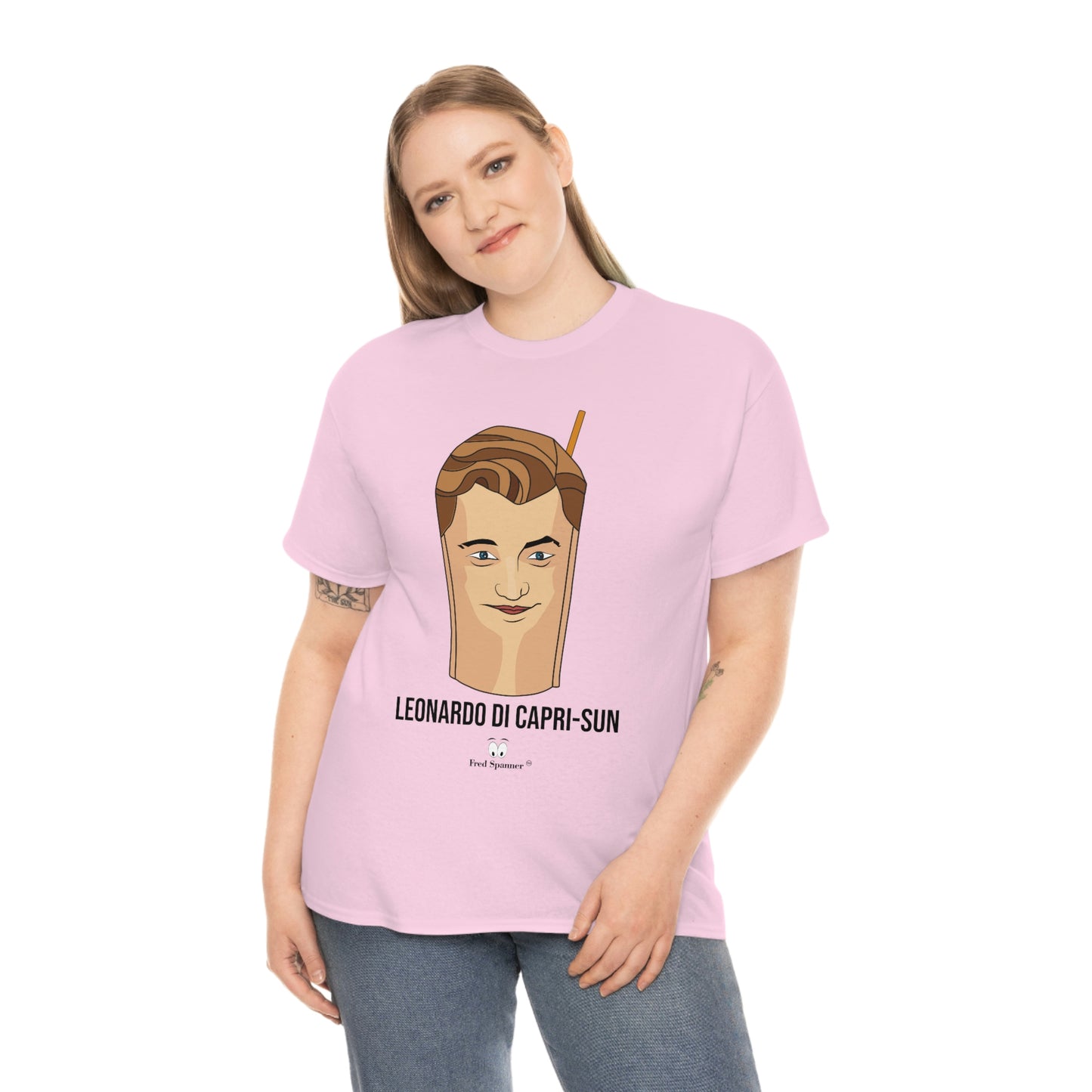 Leonardo Di Capri-Sun Unisex Heavy Cotton Tee