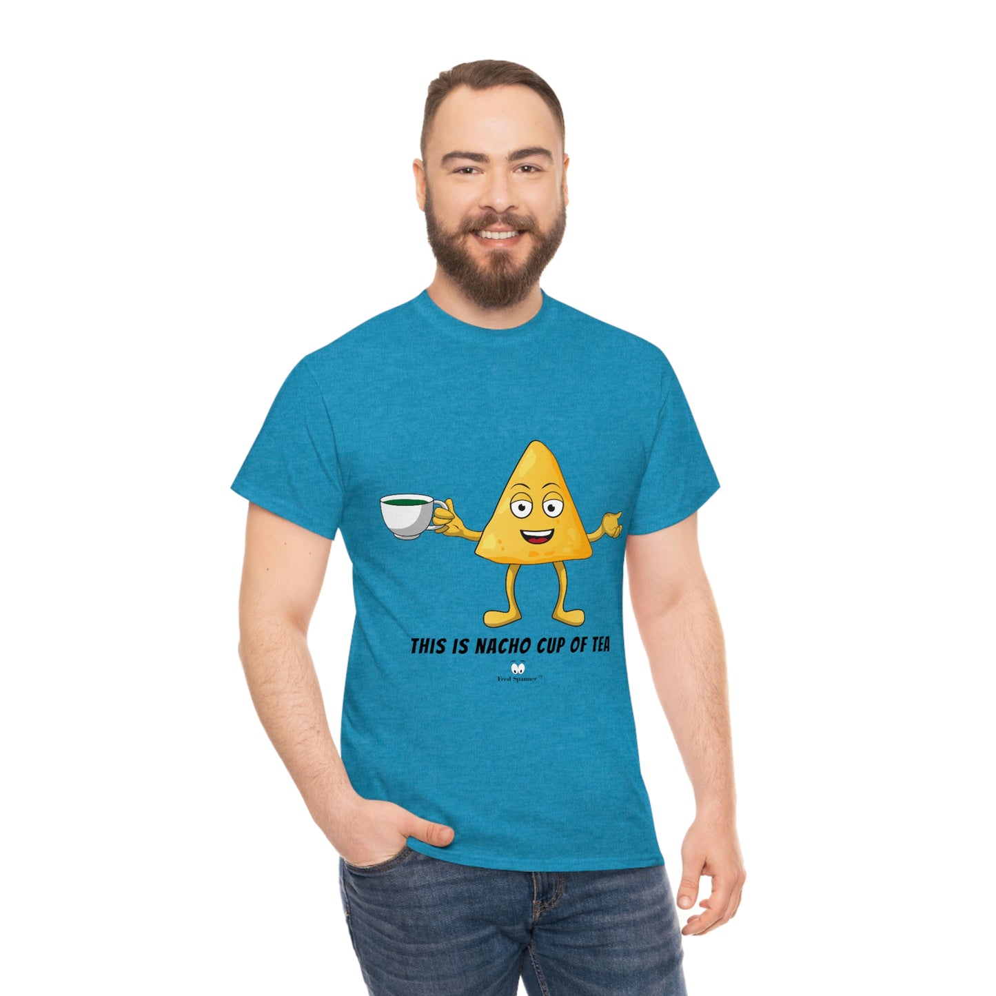 This is nacho cup of tea. Cotton Tee