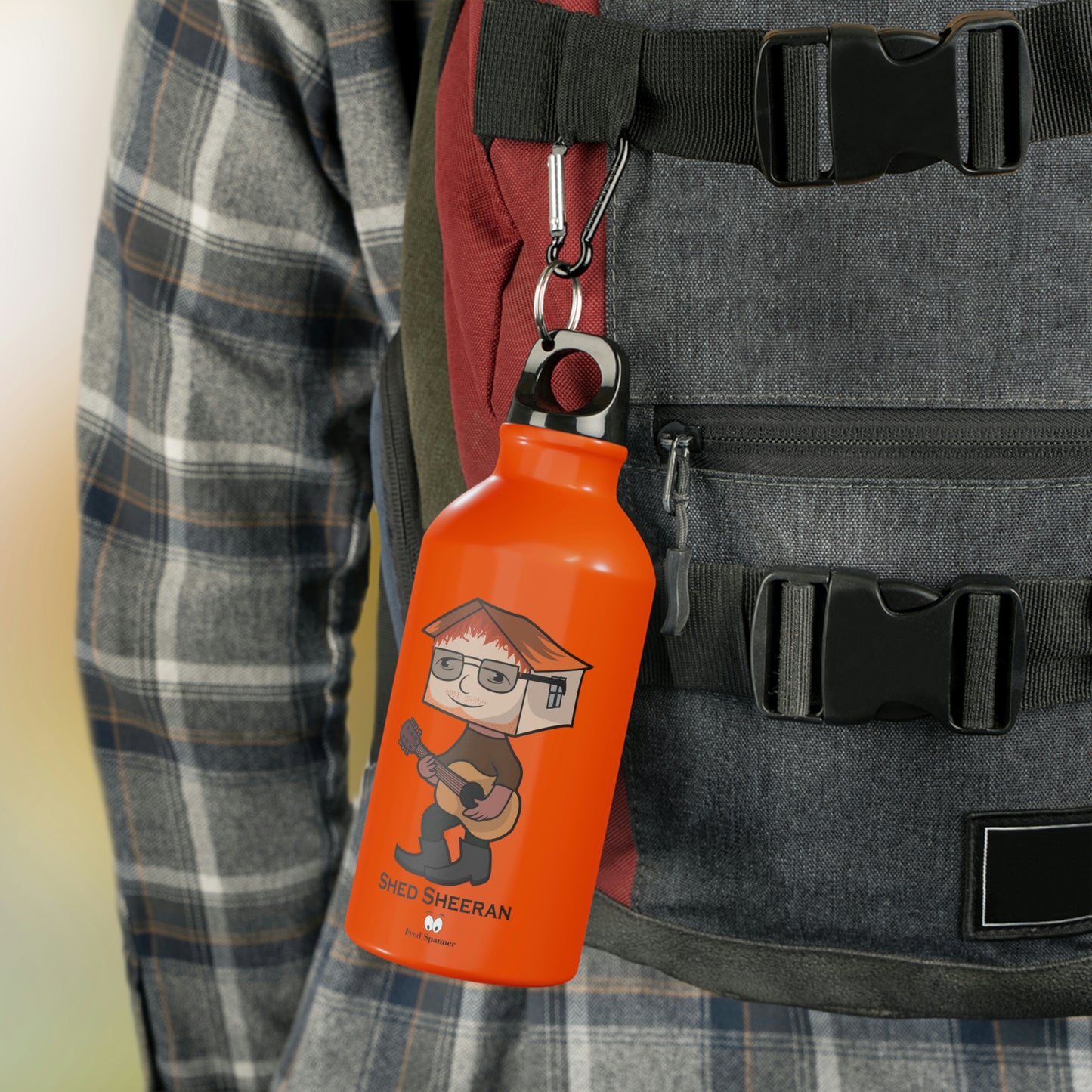 Shed Sheeran Sports Bottle