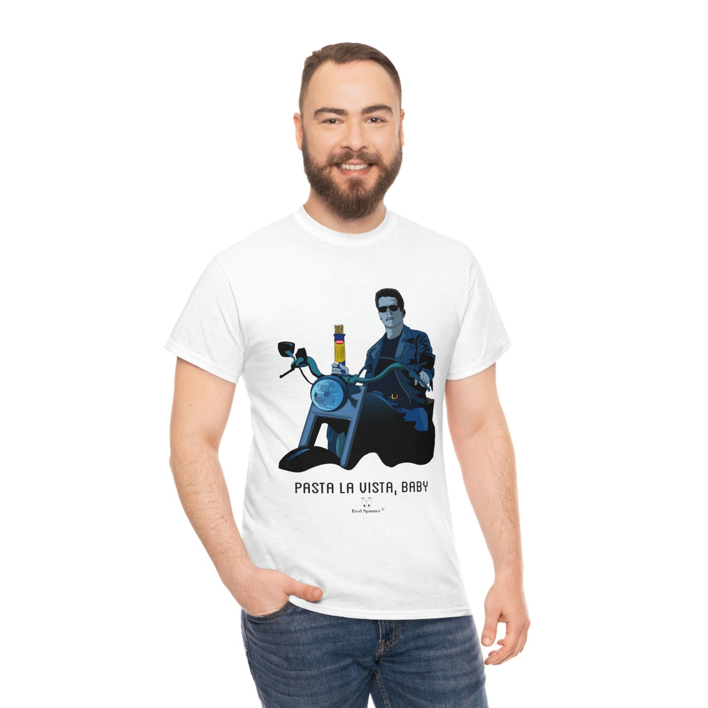 Pasta La Vista, Baby- Heavy Cotton Tee
