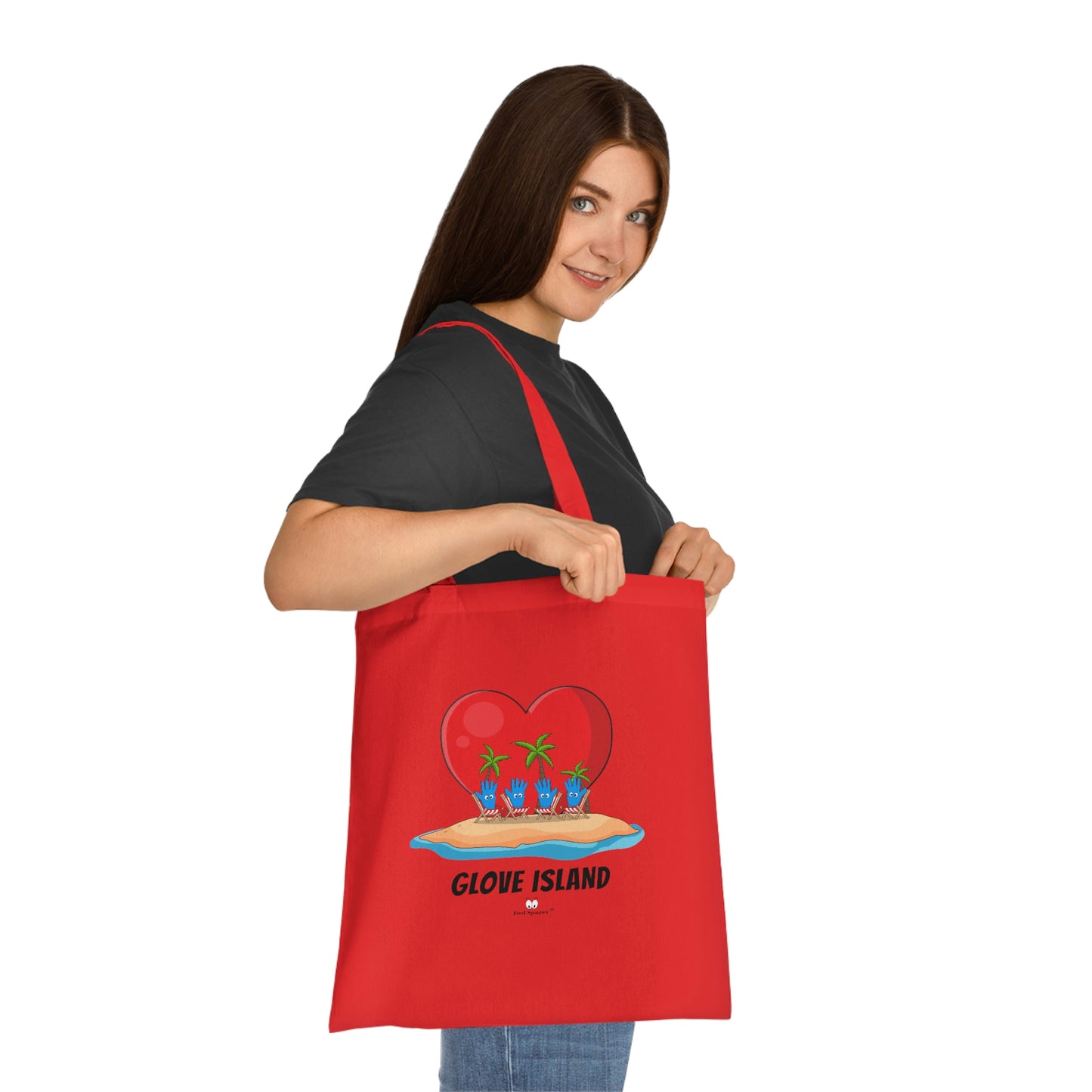 Glove Island- Cotton Tote Bag