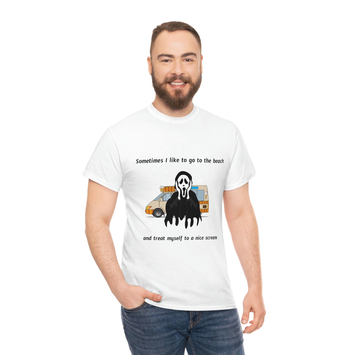 Nice Scream- Unisex Heavy Cotton Tee