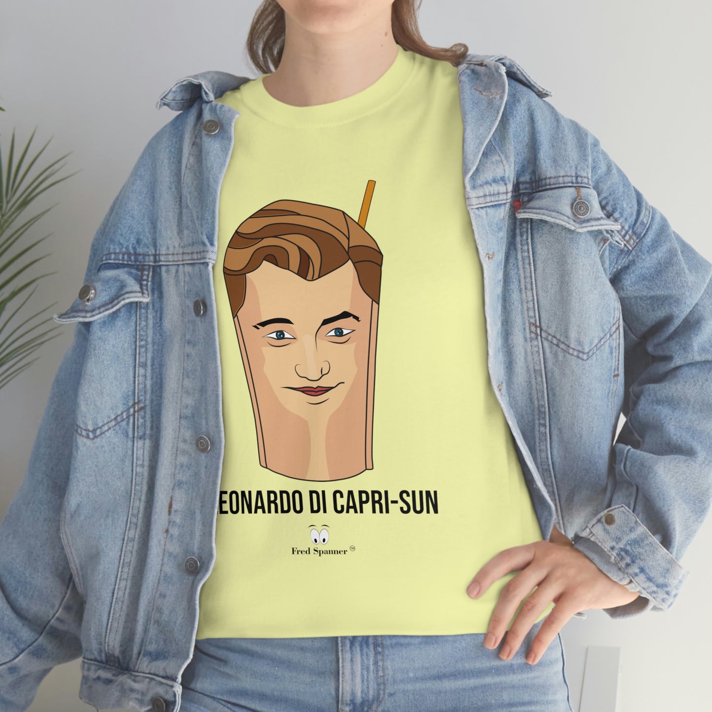 Leonardo Di Capri-Sun Unisex Heavy Cotton Tee