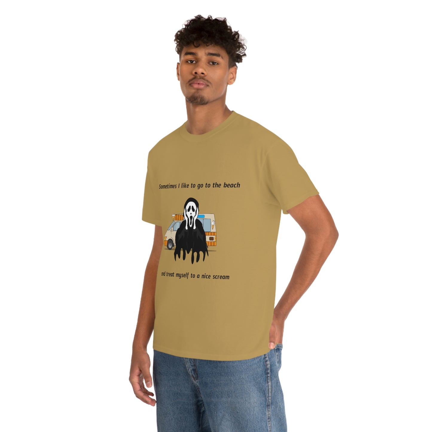Nice Scream- Unisex Heavy Cotton Tee