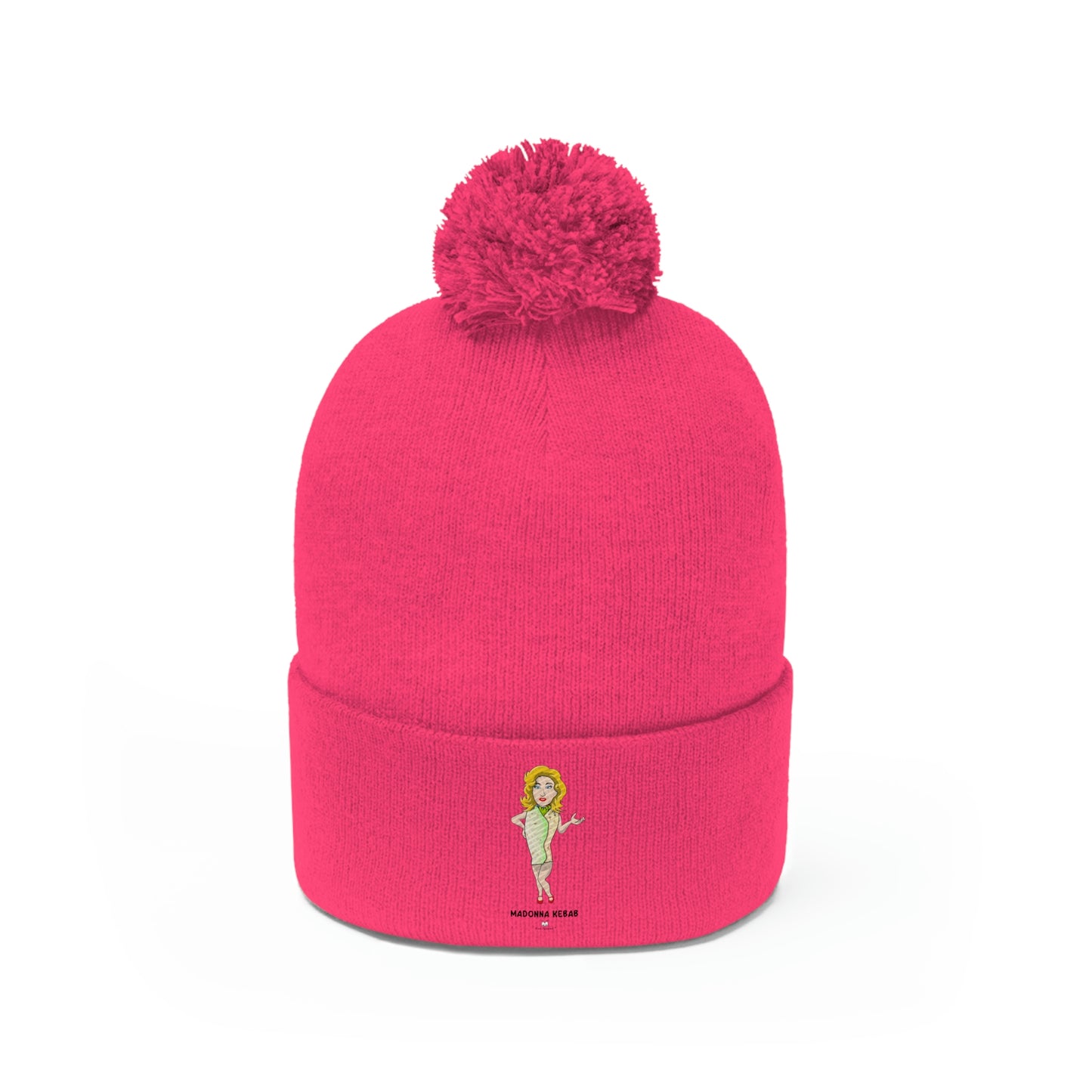 Madonna Kebab Pom Pom Beanie