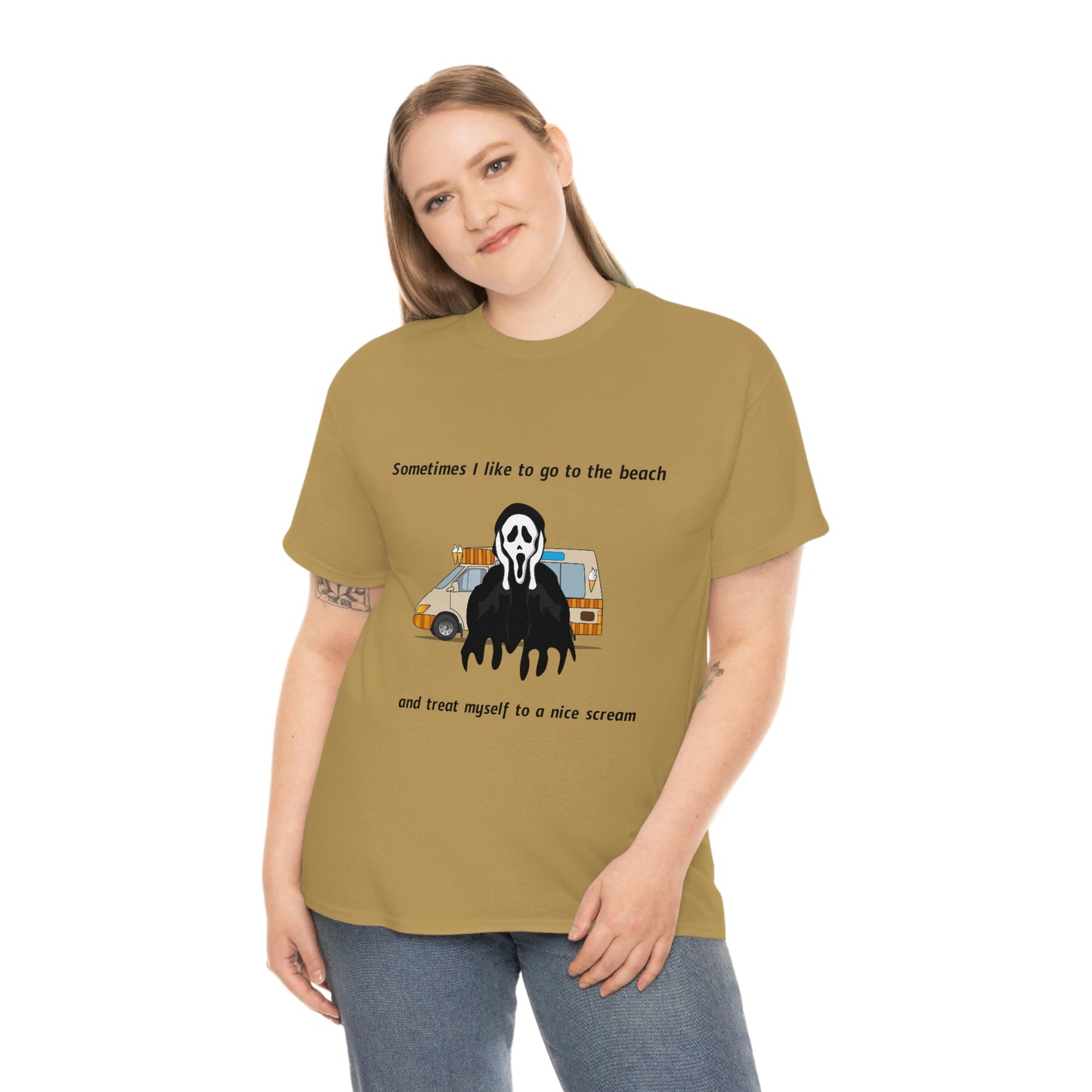 Nice Scream- Unisex Heavy Cotton Tee