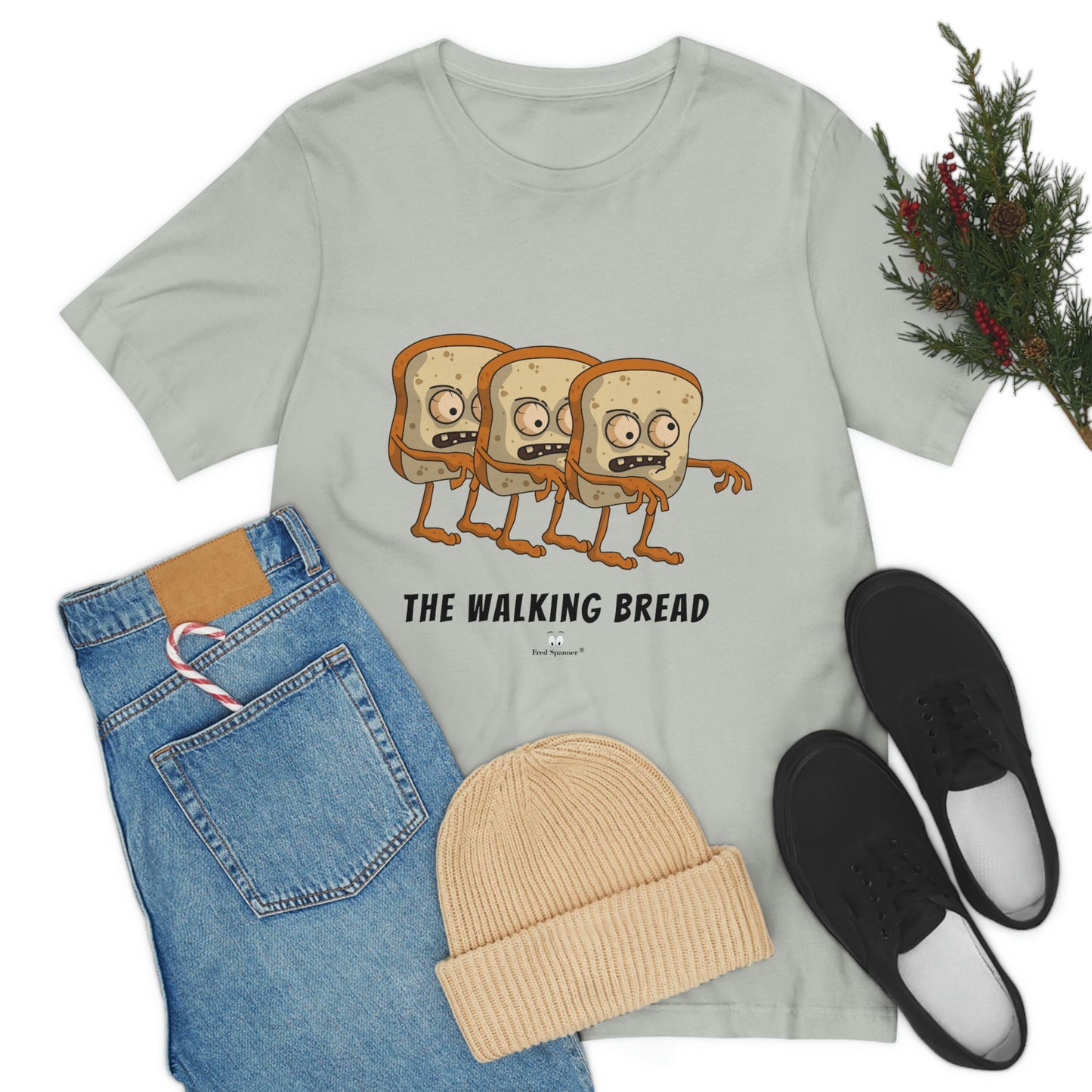 The Walking Bread- Unisex Jersey Short Sleeve Tee