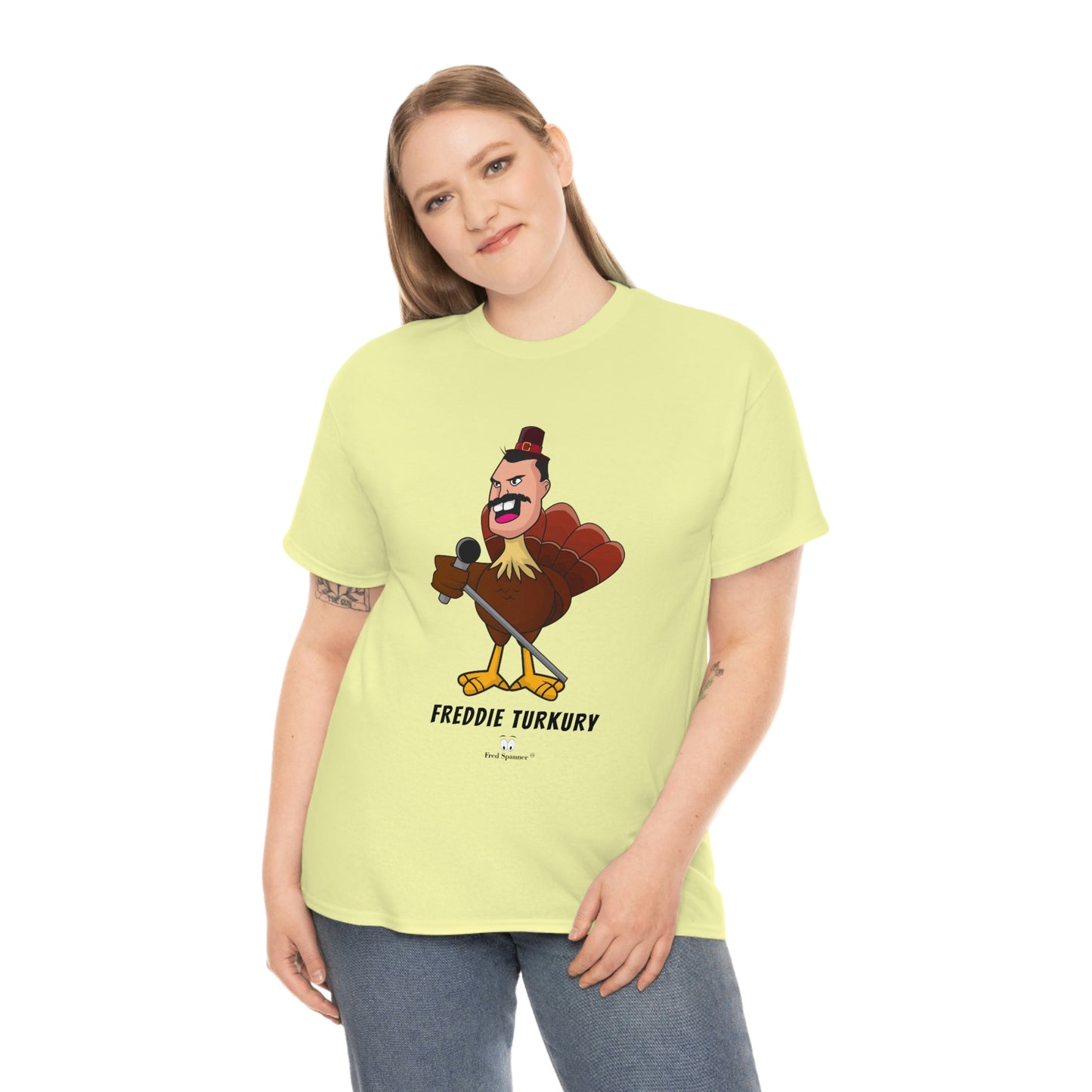 Freddie Turkury Unisex Heavy Cotton Tee
