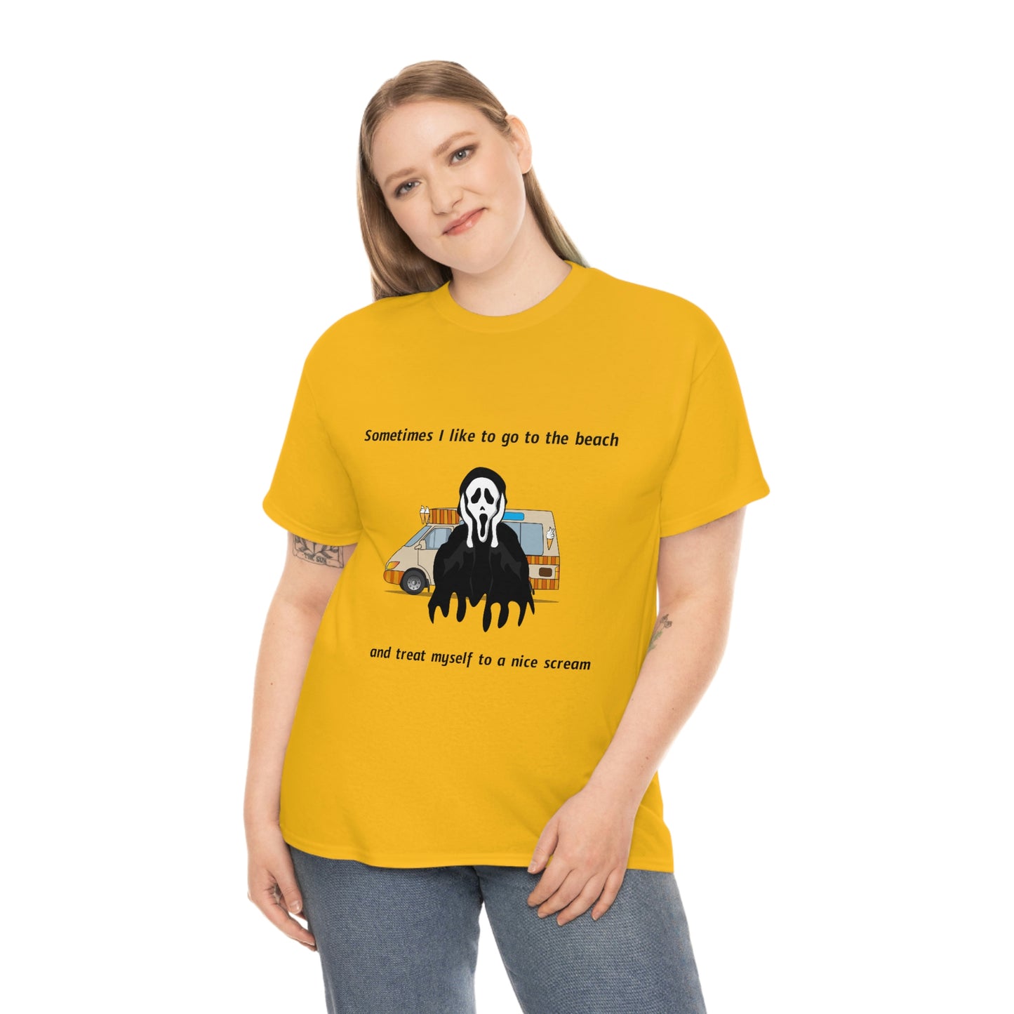 Nice Scream- Unisex Heavy Cotton Tee