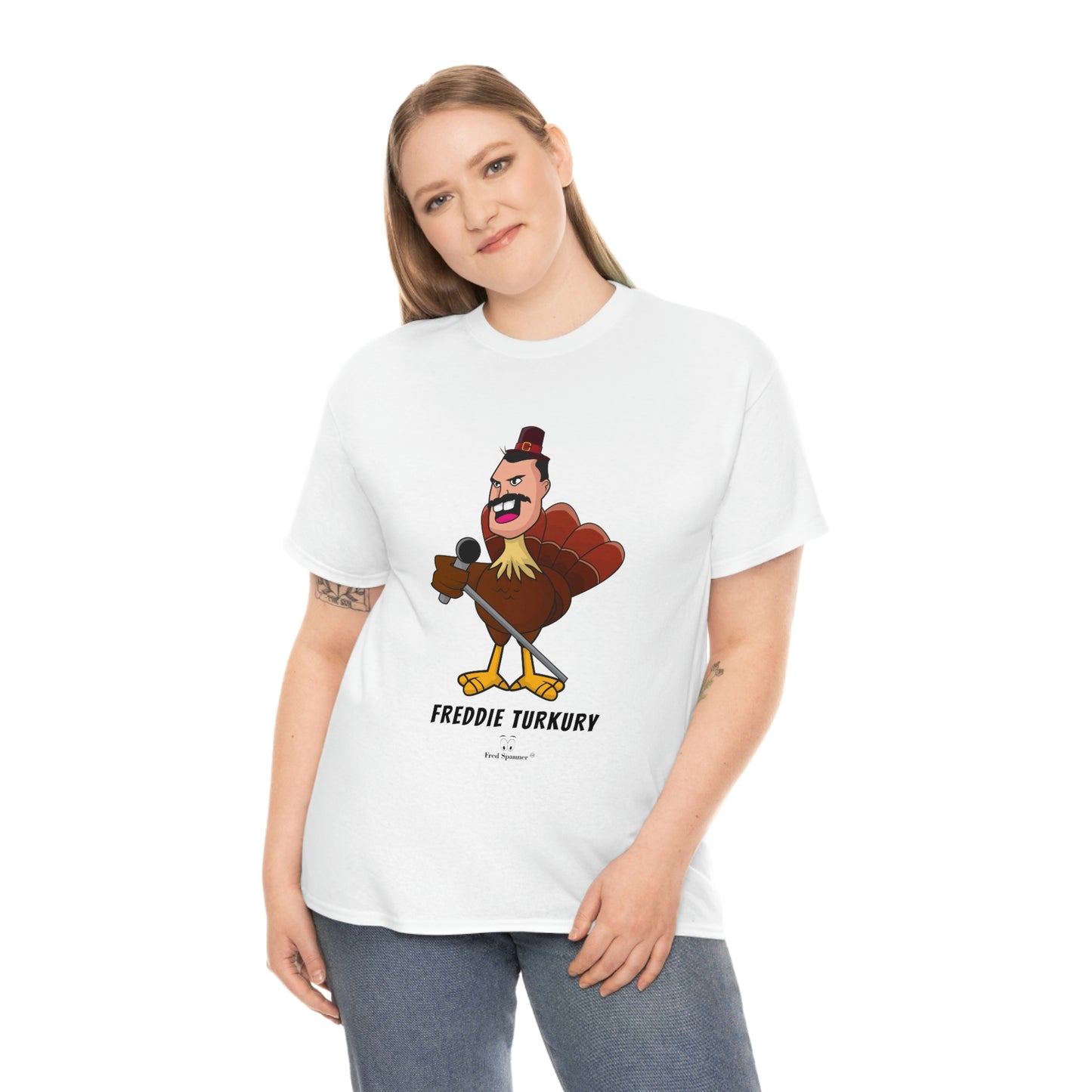 Freddie Turkury Unisex Heavy Cotton Tee