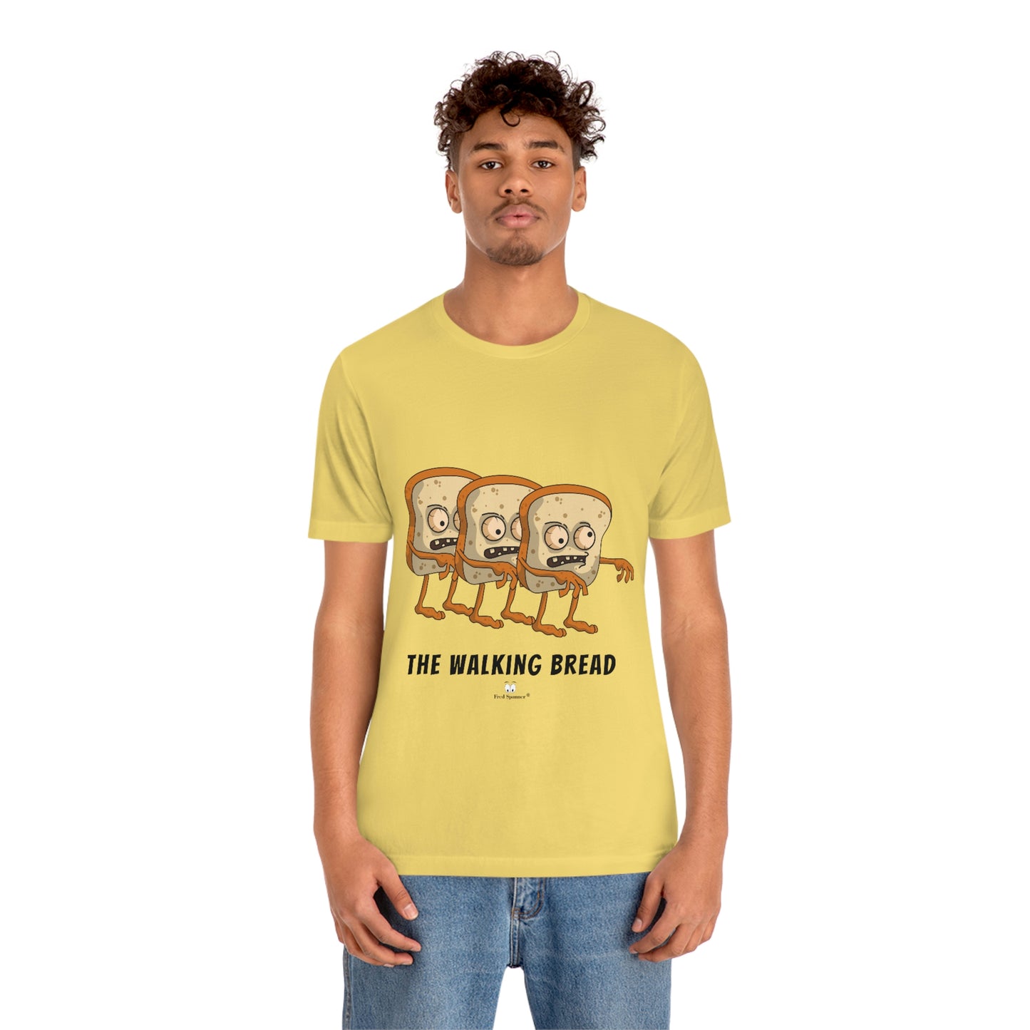 The Walking Bread- Unisex Jersey Short Sleeve Tee