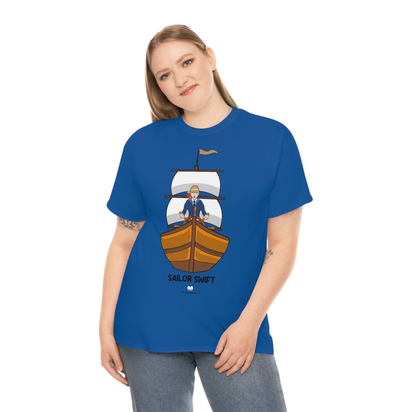 Sailor Swift Unisex Heavy Cotton Tee