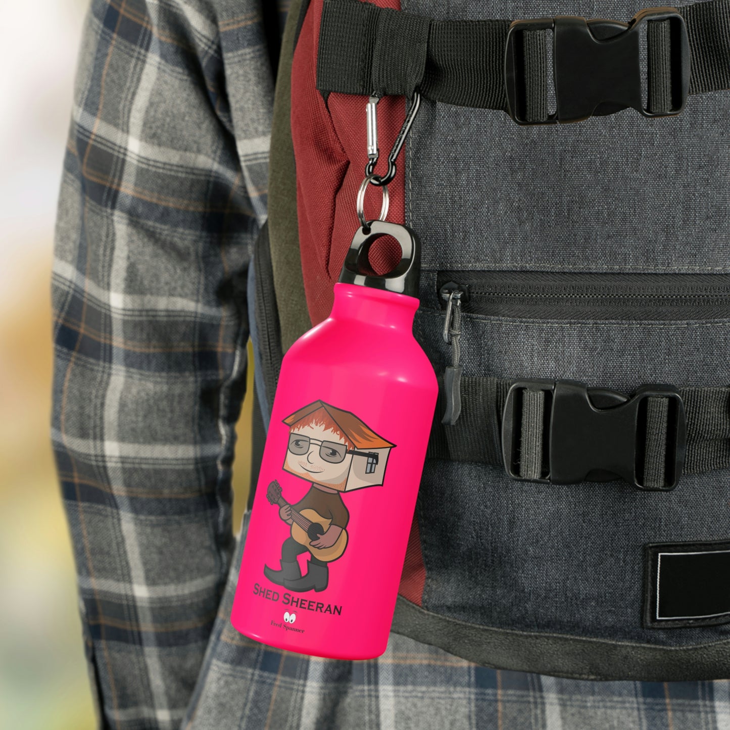 Shed Sheeran Sports Bottle