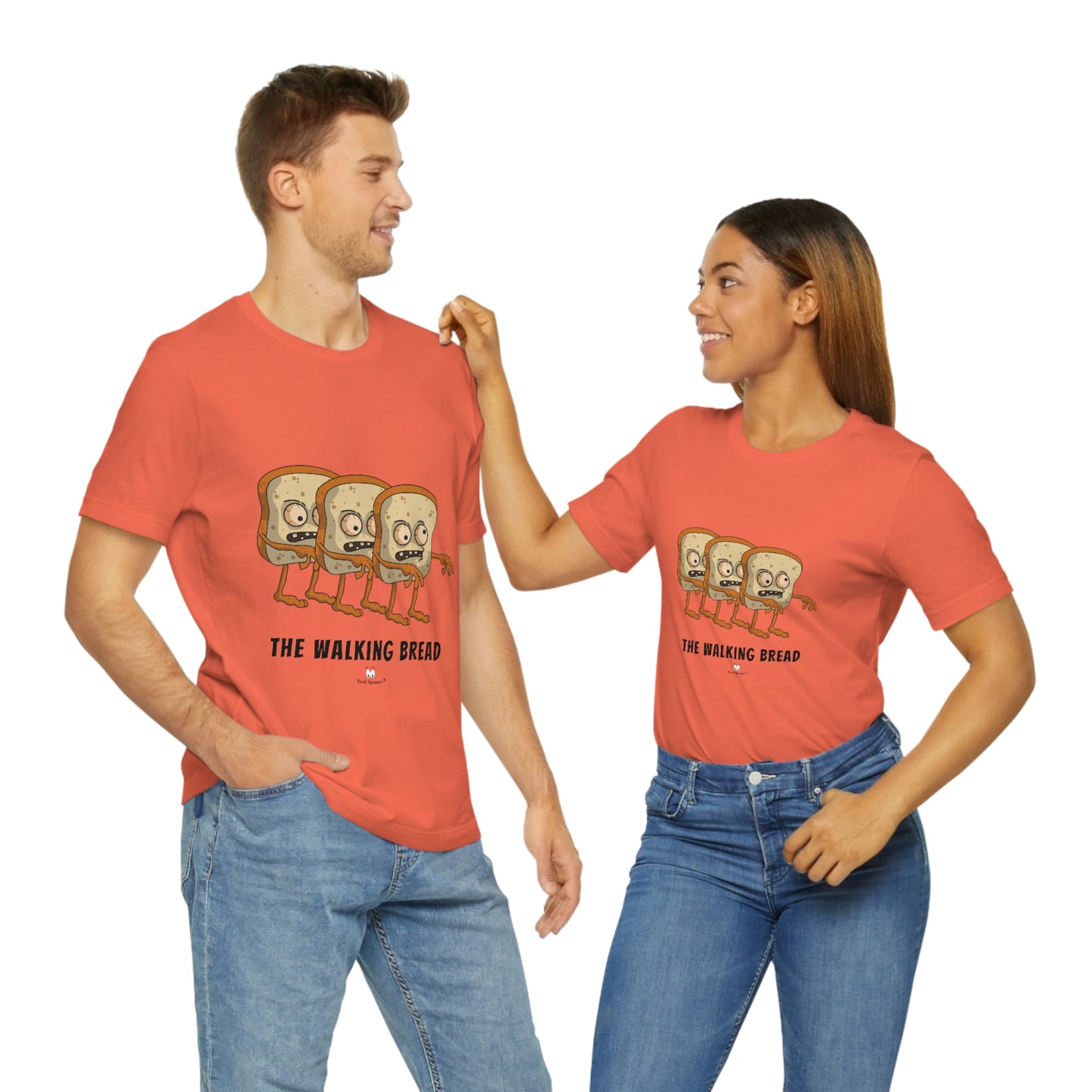 The Walking Bread- Unisex Jersey Short Sleeve Tee
