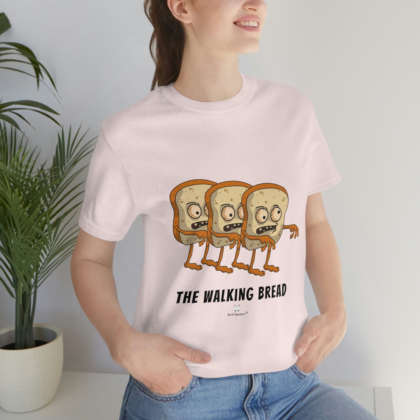 The Walking Bread- Unisex Jersey Short Sleeve Tee