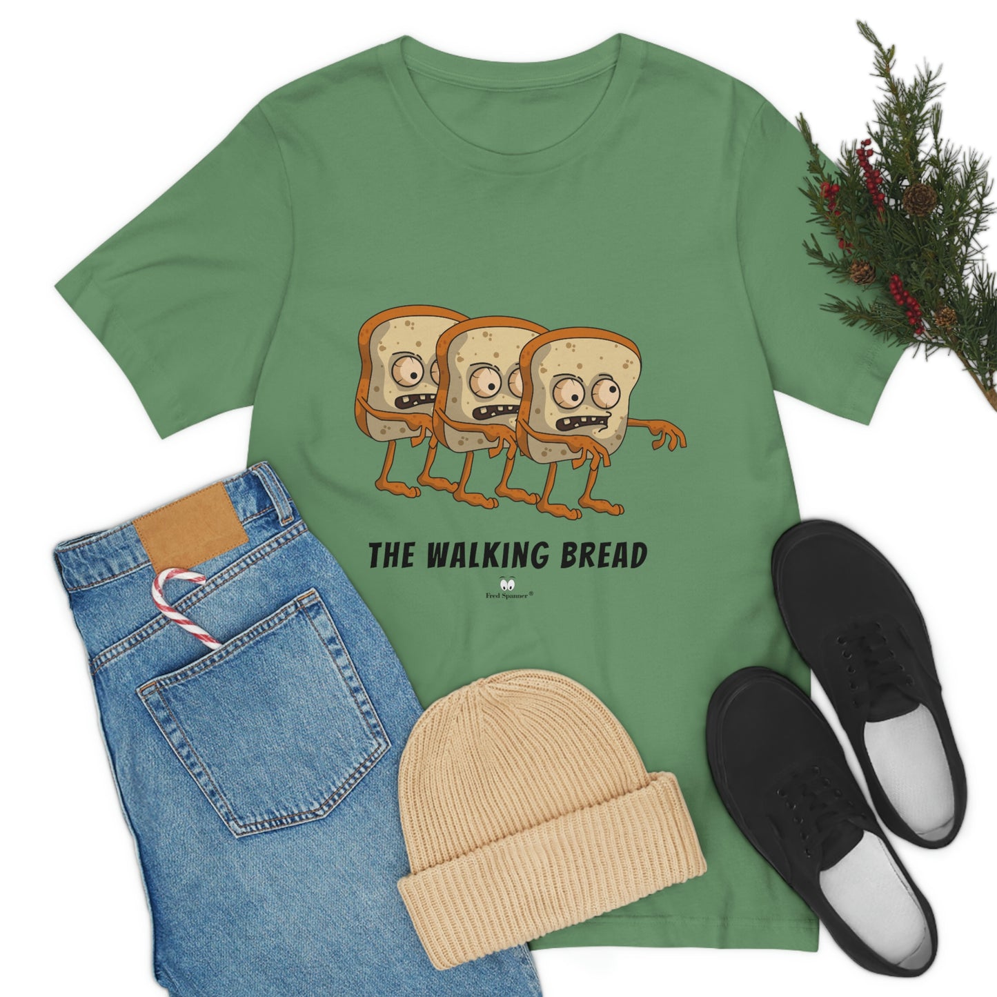 The Walking Bread- Unisex Jersey Short Sleeve Tee