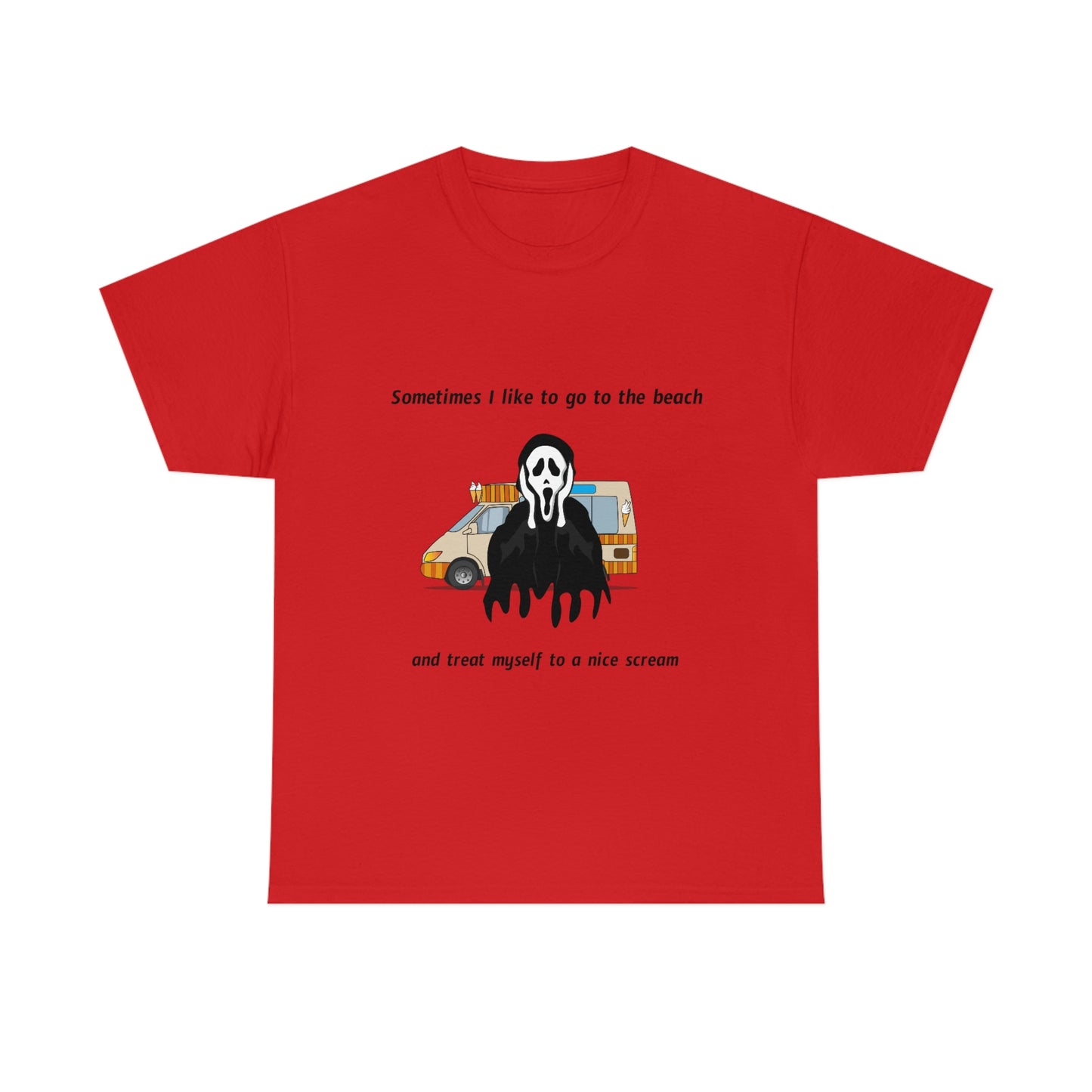 Nice Scream- Unisex Heavy Cotton Tee