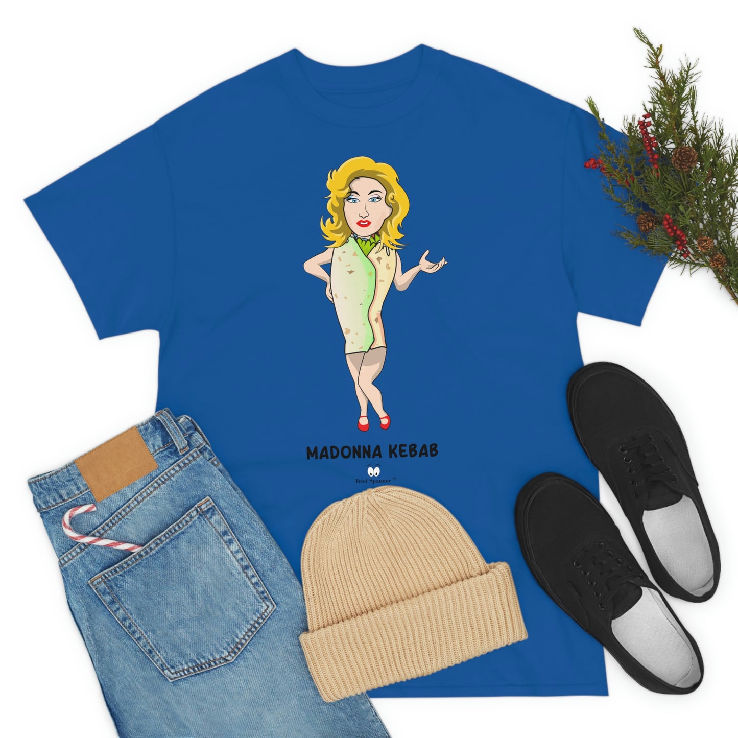 Madonna Kebab Unisex Heavy Cotton Tee