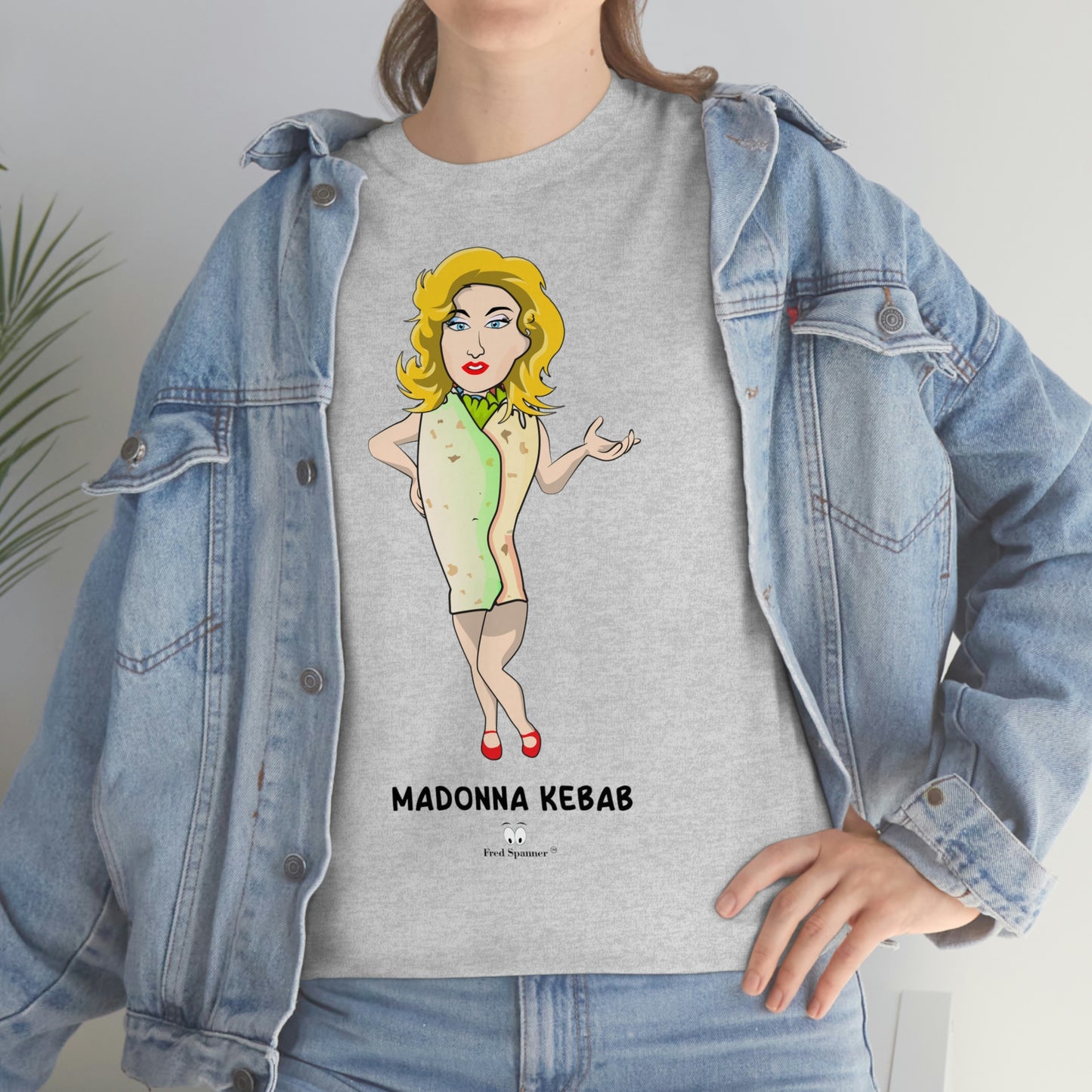 Madonna Kebab Unisex Heavy Cotton Tee