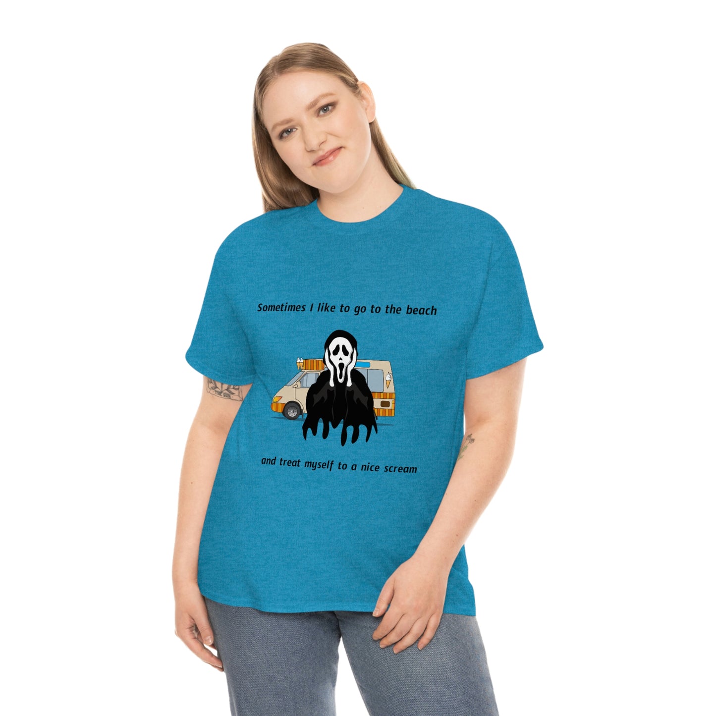 Nice Scream- Unisex Heavy Cotton Tee