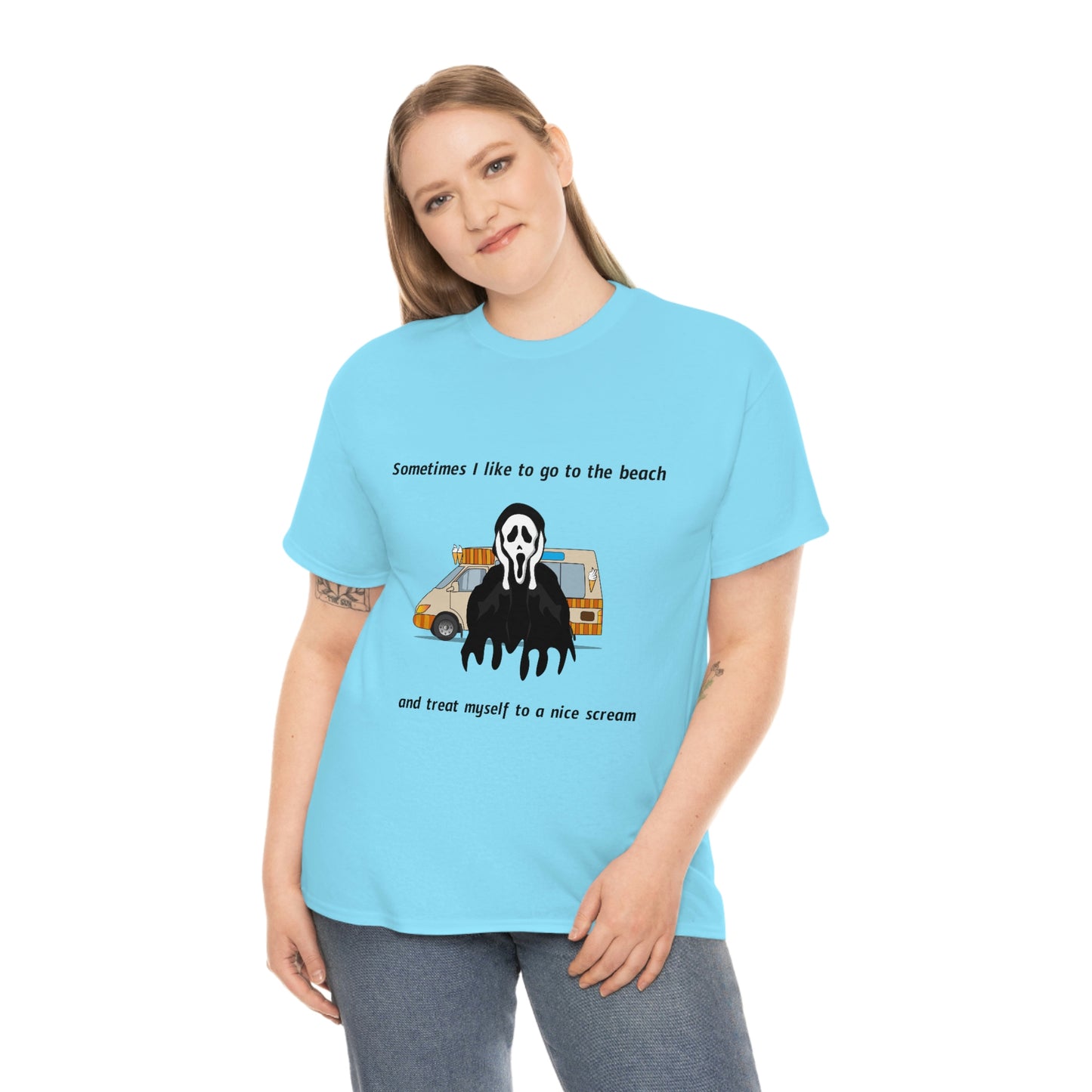Nice Scream- Unisex Heavy Cotton Tee