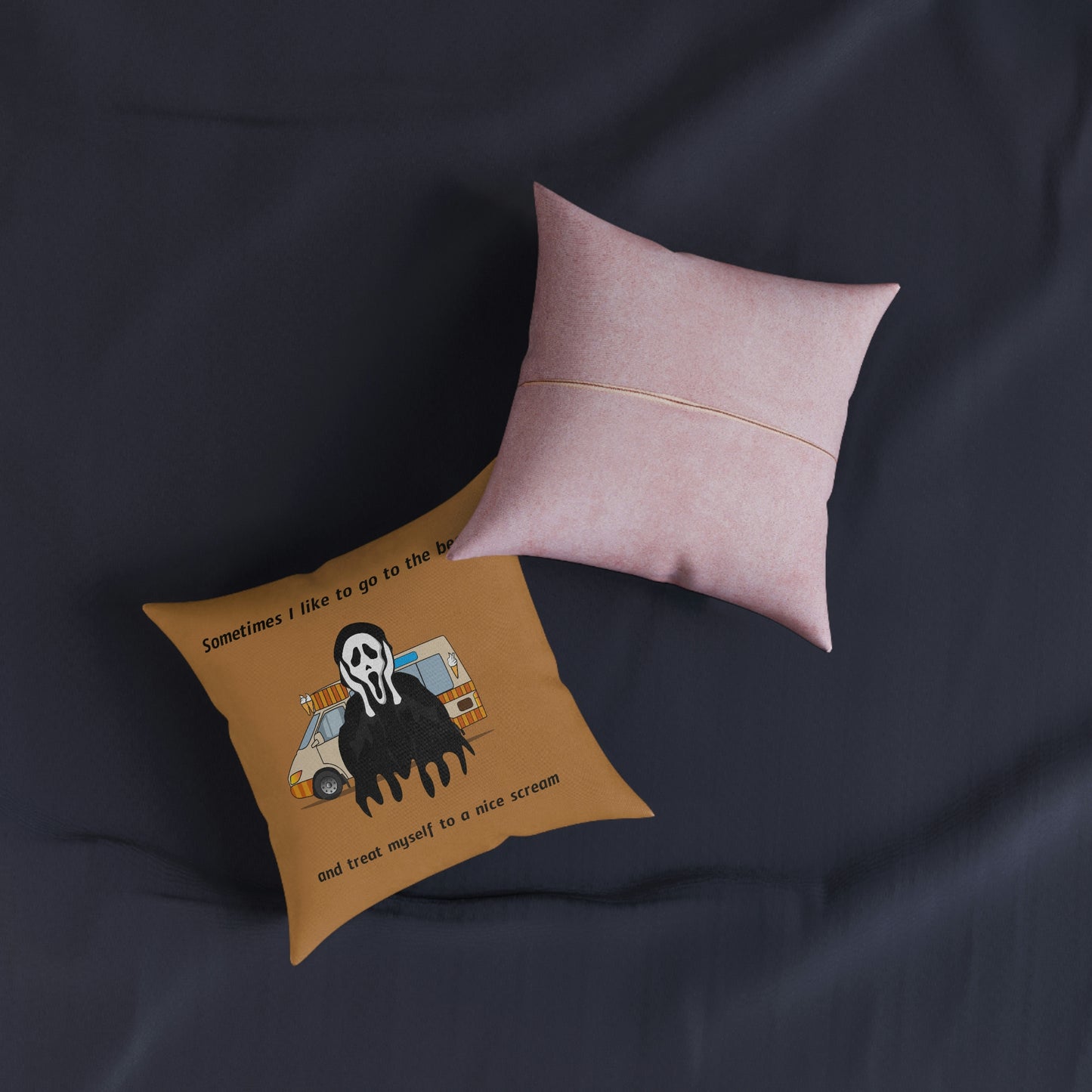 Scream- Square Pillow
