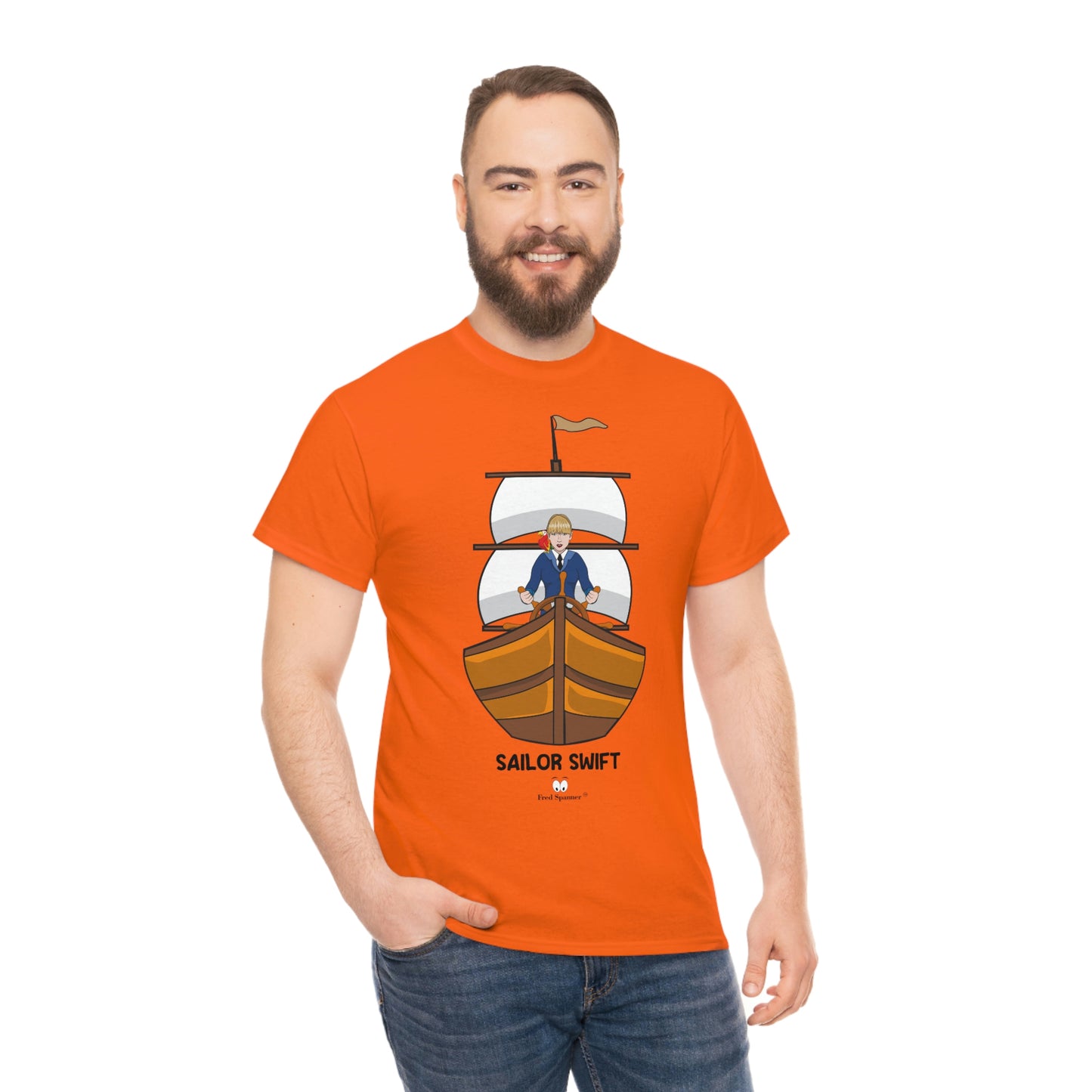 Sailor Swift Unisex Heavy Cotton Tee