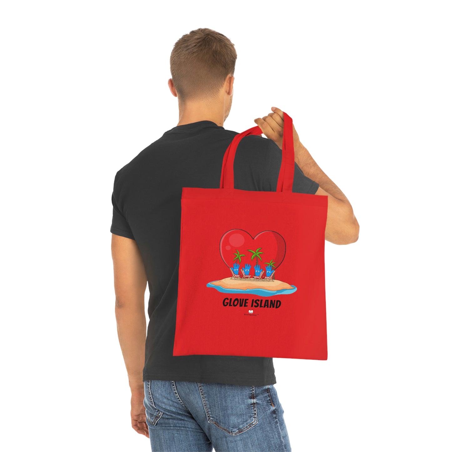 Glove Island- Cotton Tote Bag
