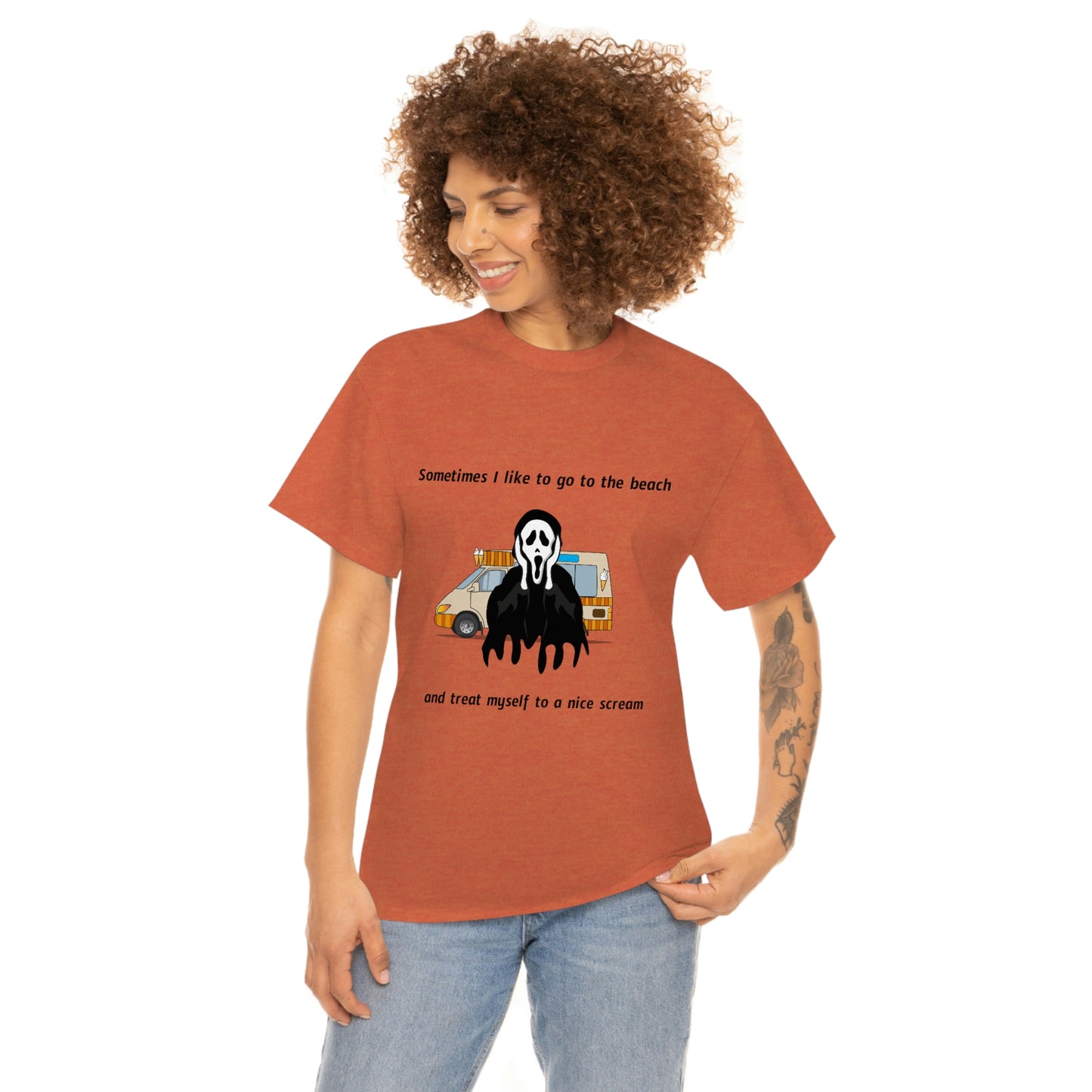 Nice Scream- Unisex Heavy Cotton Tee